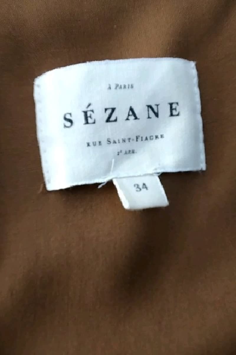 Dress SEZANE - Seconde main Brown