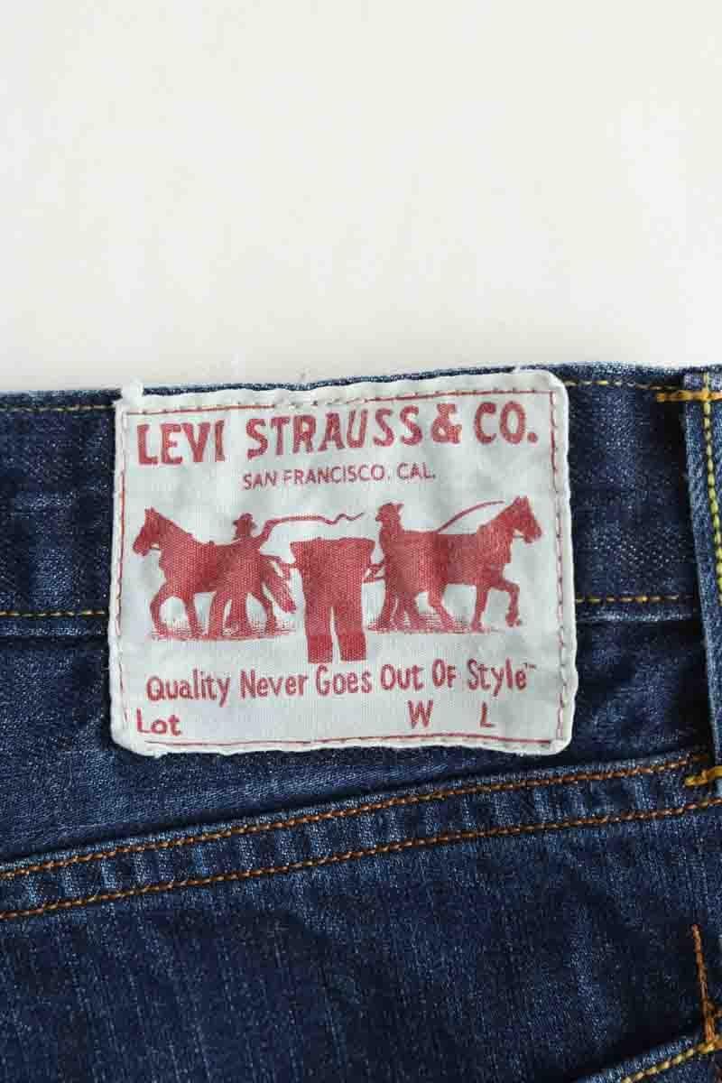 - Straight-leg jeans
- 5 pockets
- Straight cut
- Faded effect LEVI'S - Seconde main Blue