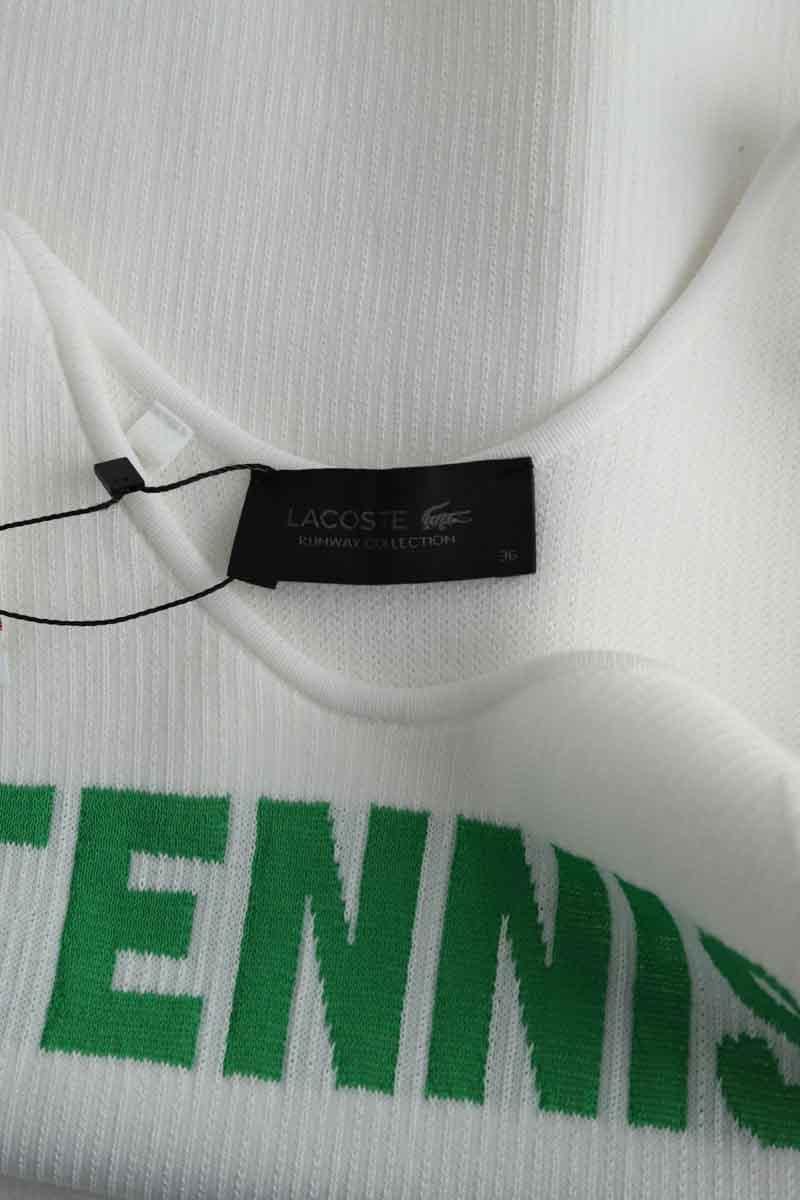 Azawood sleeveless top LACOSTE - SECONDE MAIN White