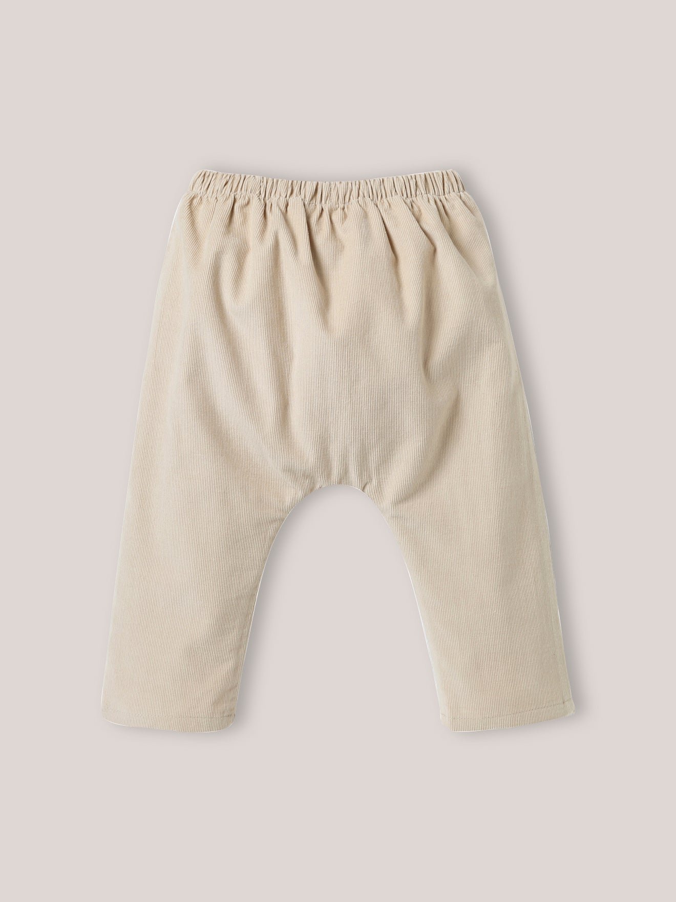 Velvet harem pants CYRILLUS Beige