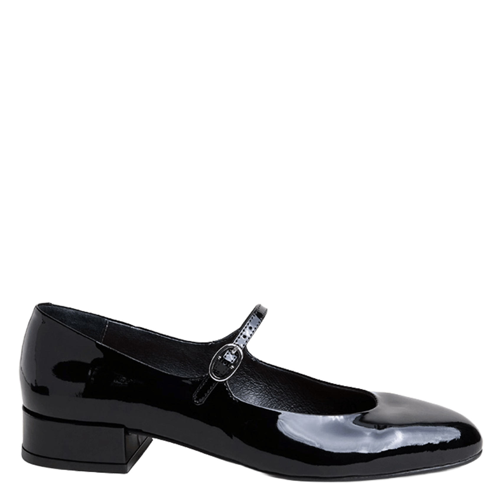 Babies en cuir verni JONAK Noir