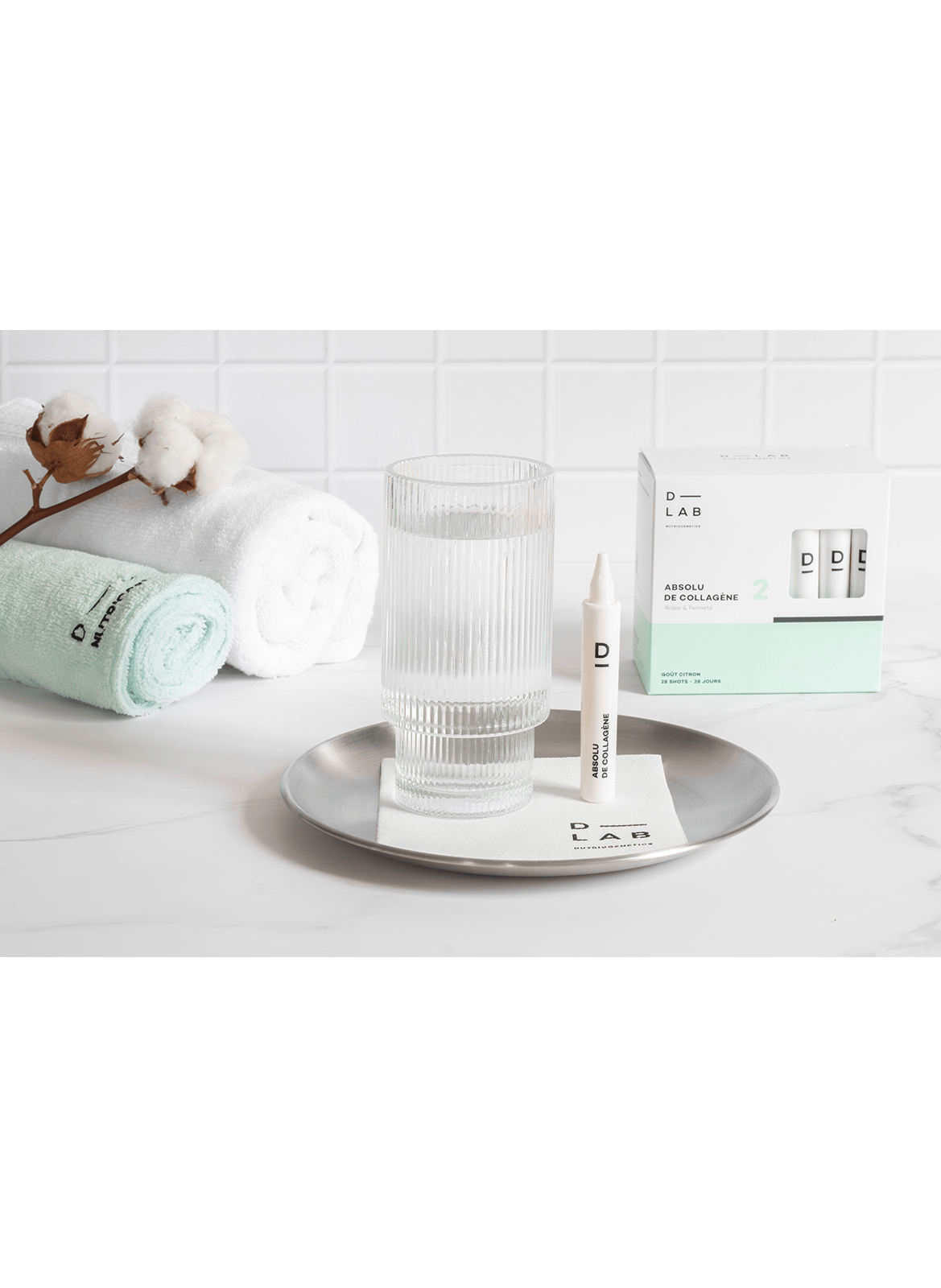 Collageen Absolu
Rimpels & Stevigheid
Drinkbare Shot D-LAB NUTRICOSMETICS No color