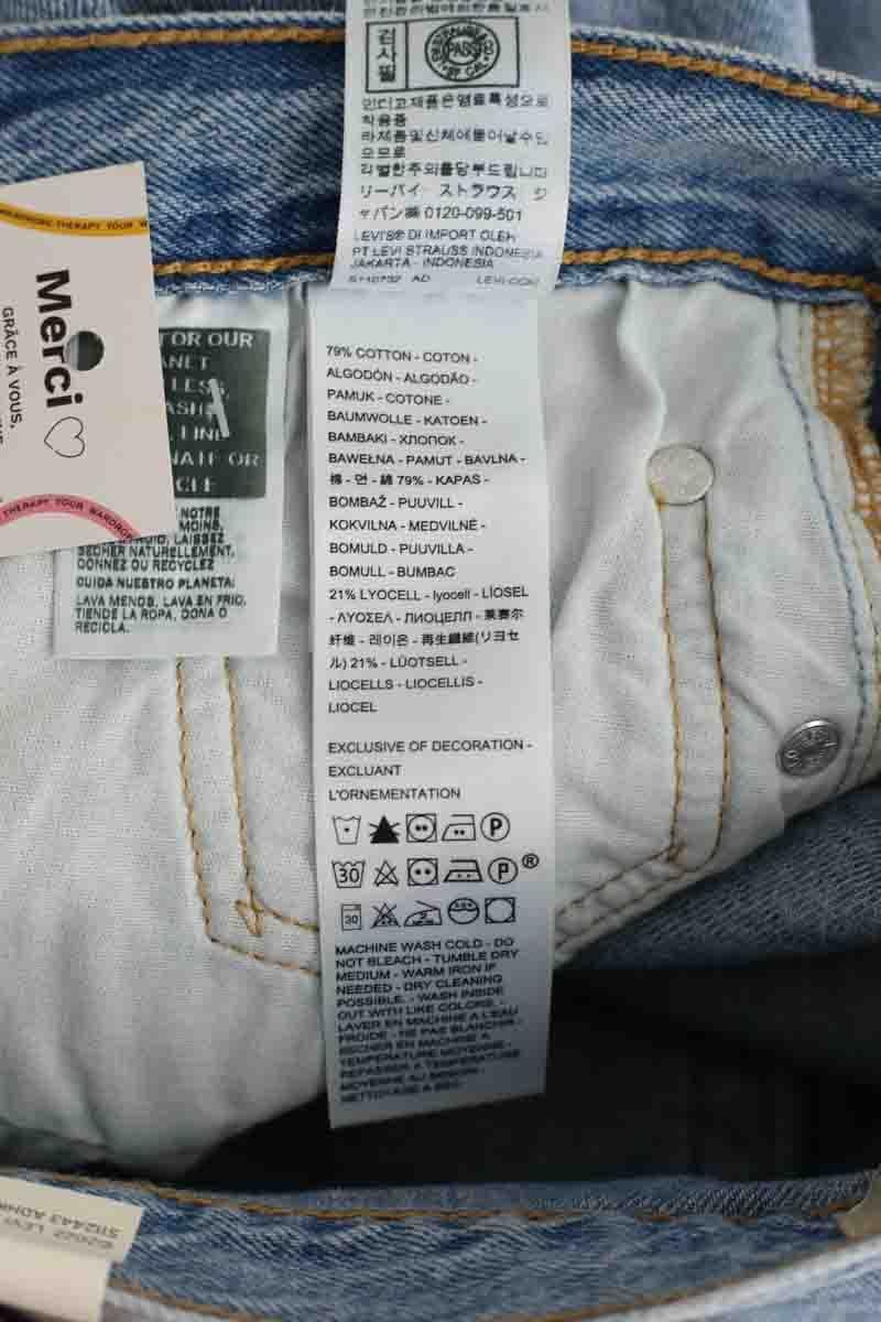 - Straight-leg jeans
- 5 pockets
- Straight cut
- Faded effect LEVI'S - Seconde main Blue