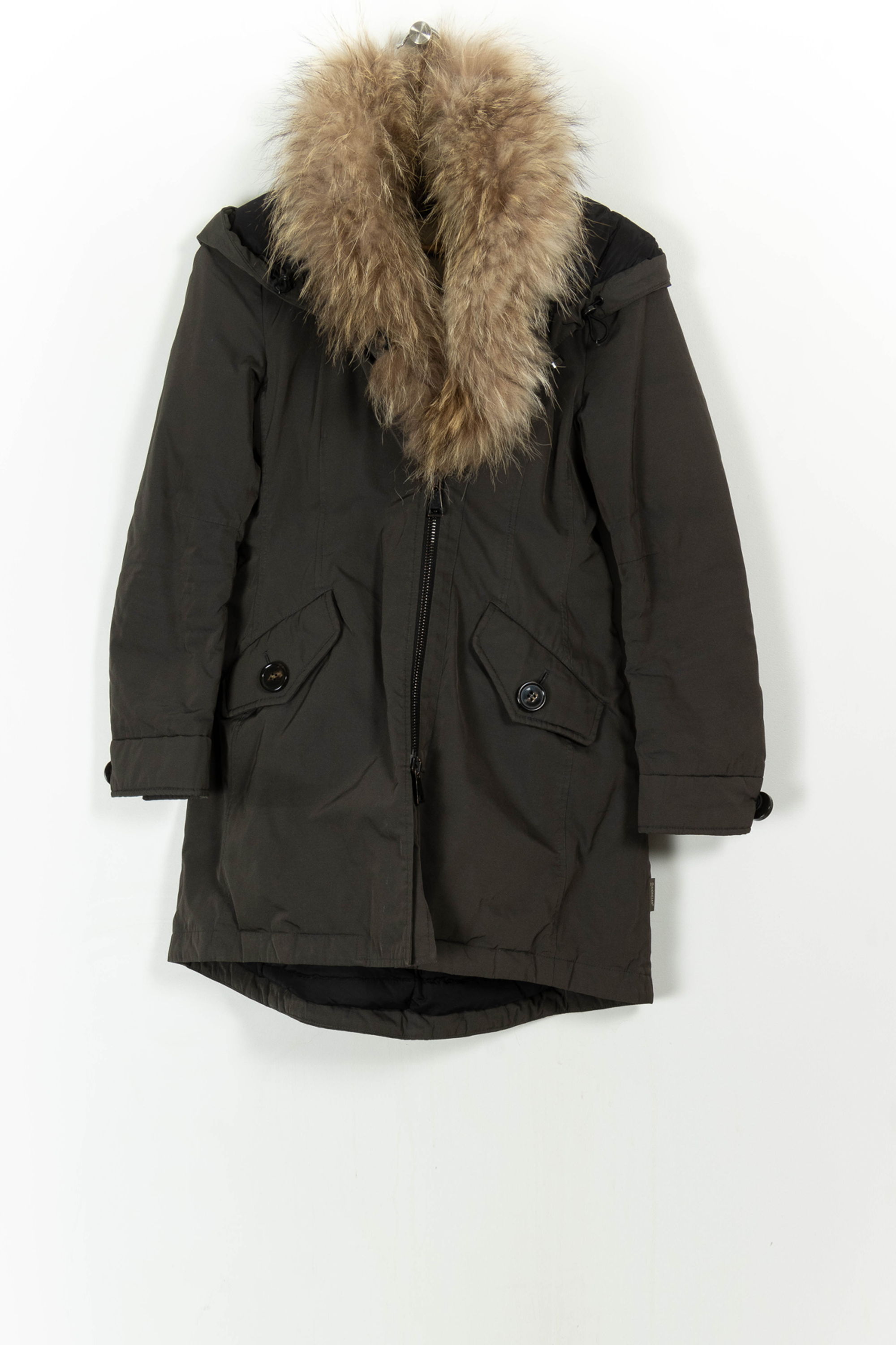 Padded jacket MONCLER - Seconde Main Green
