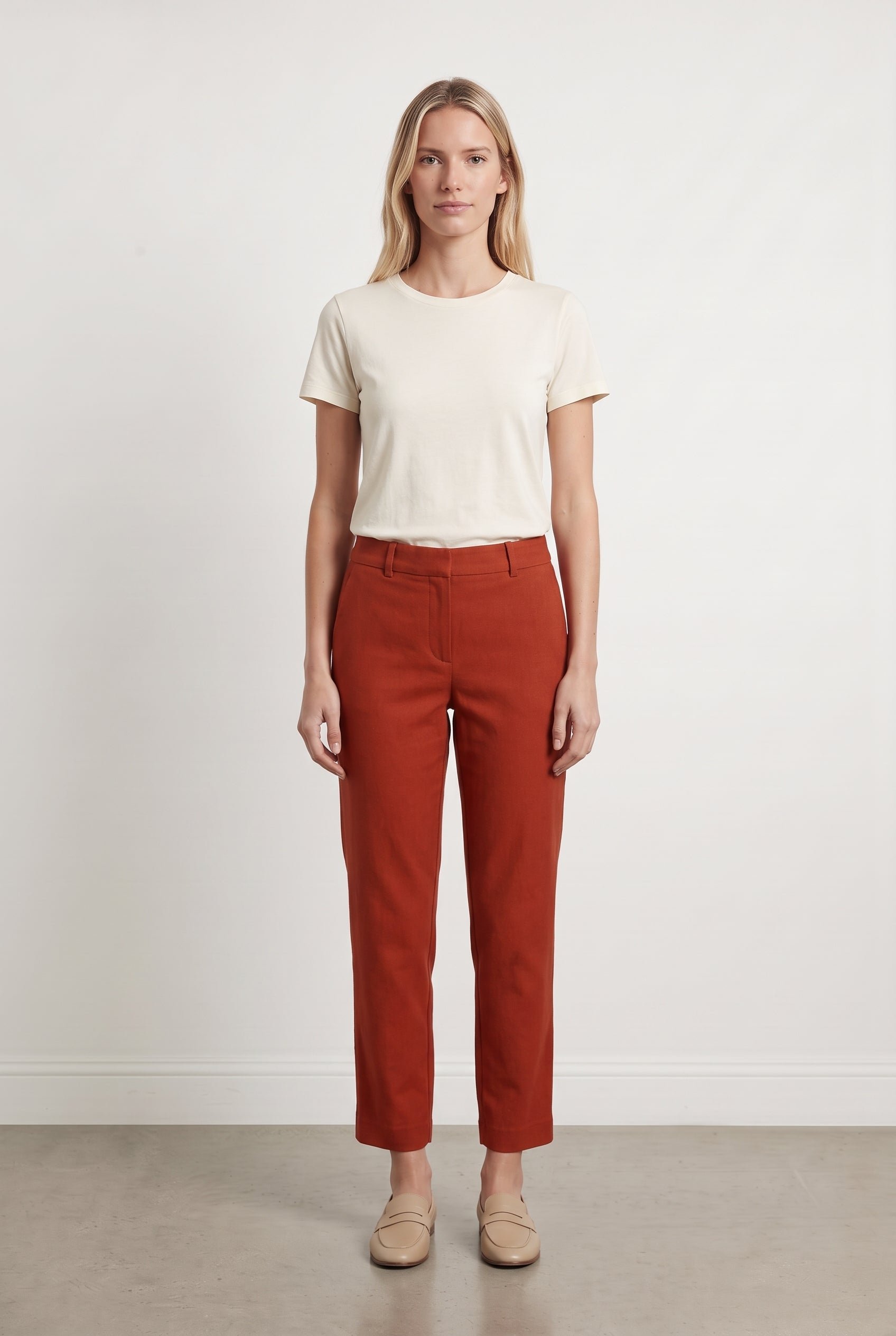 Pants COMPTOIR DES COTONNIERS - Seconde main Orange