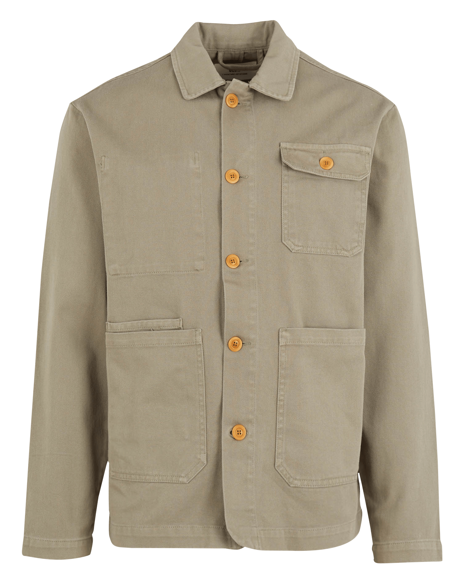 Chaqueta de algodón estilo oficina CaquiOLOW