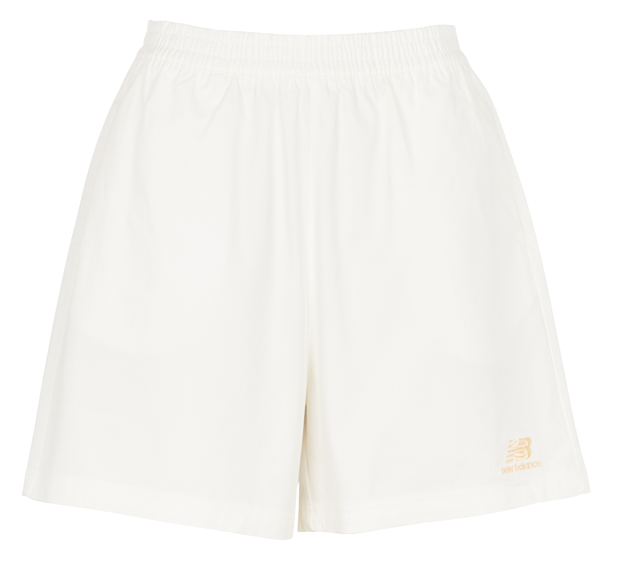 Straight-leg cotton-blend shorts NEW BALANCE White