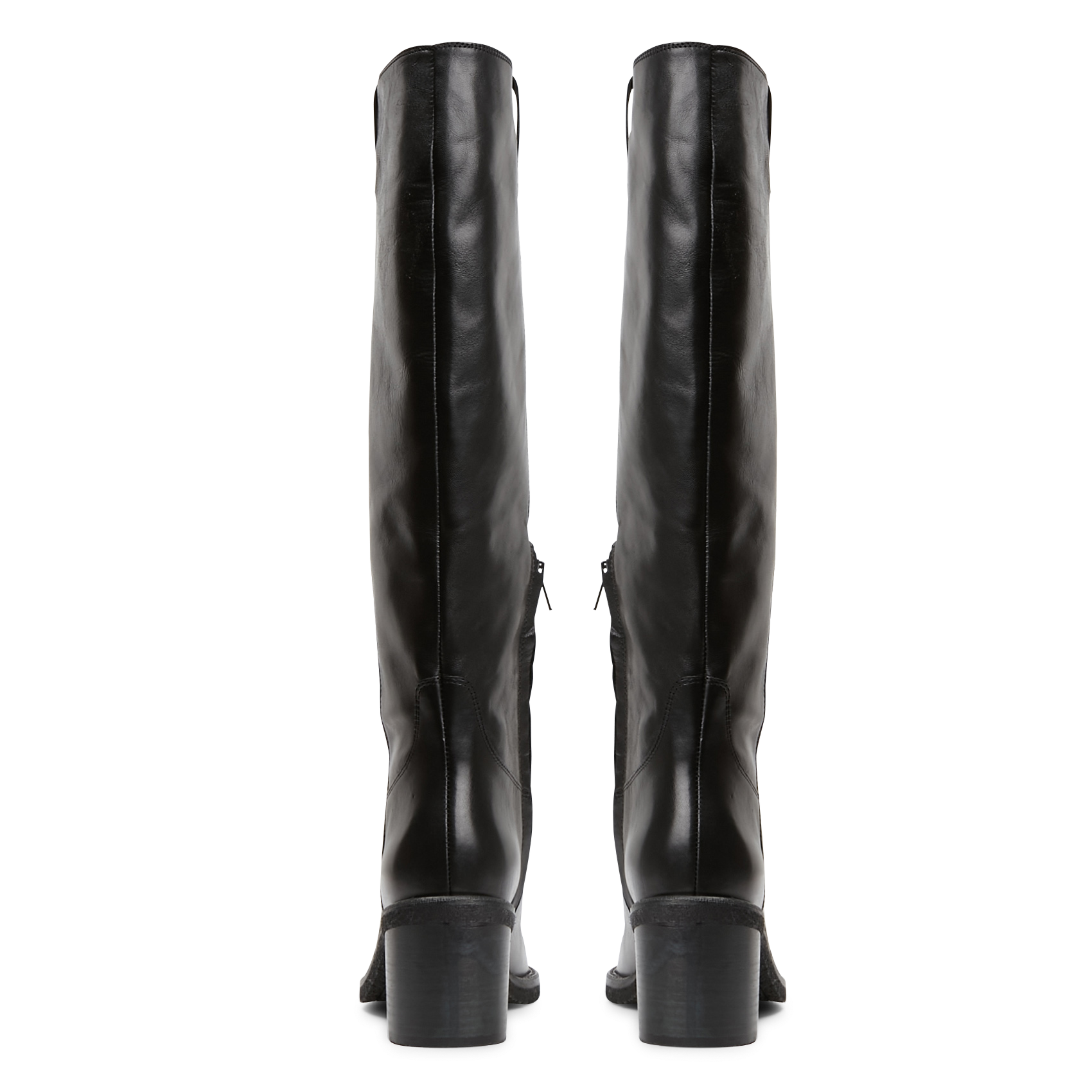 Leren laarzen BILLI BI Zwart