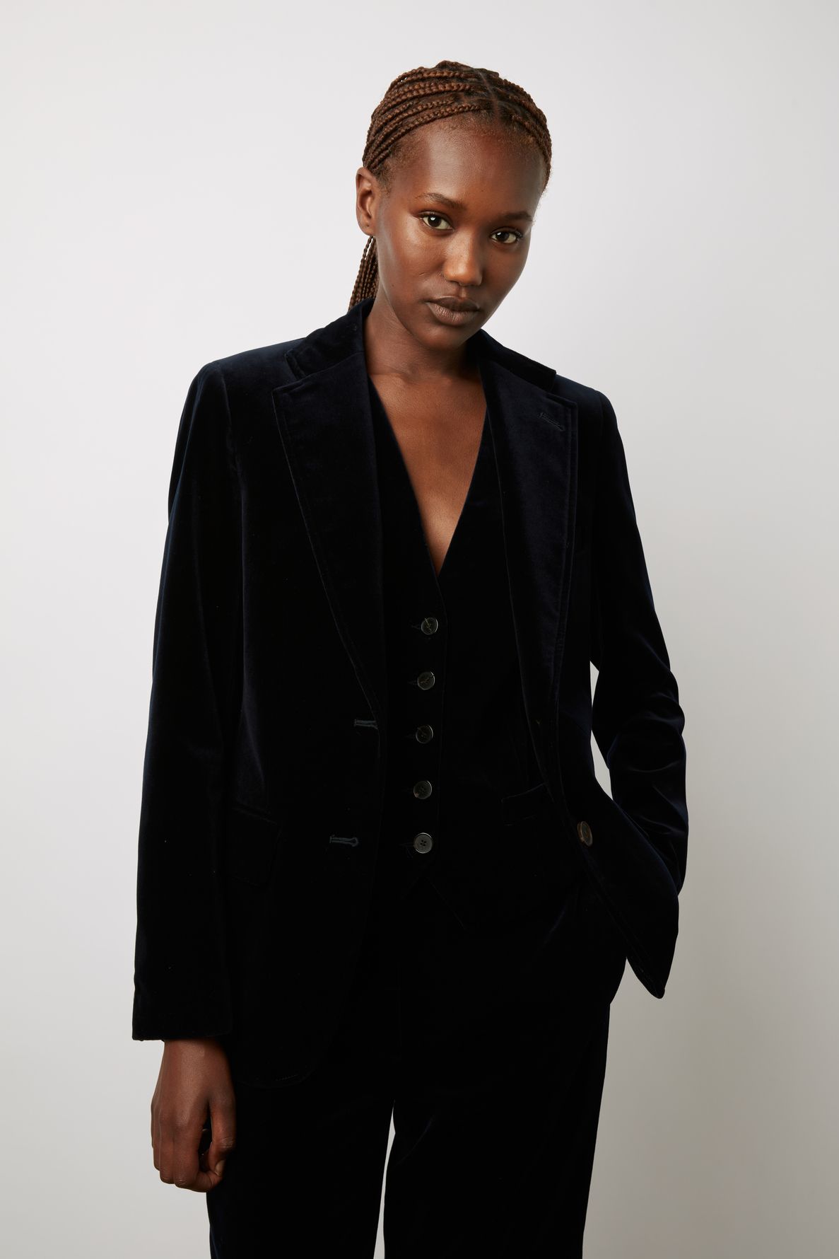 Velvet Crop Jacket for Choirs & Orchestras