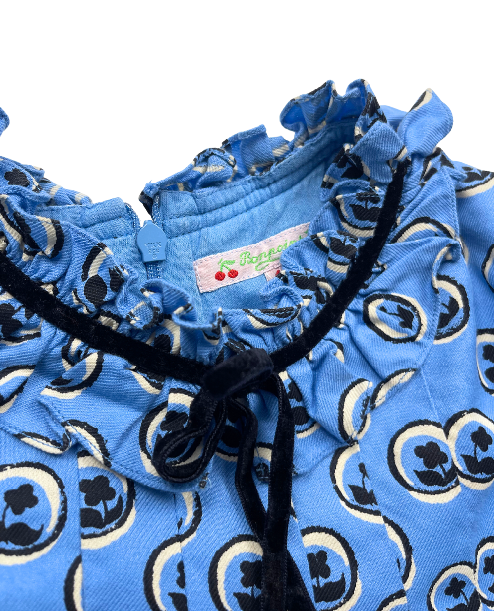 Blue children's dress - 12 years BONPOINT - Seconde Main Blue