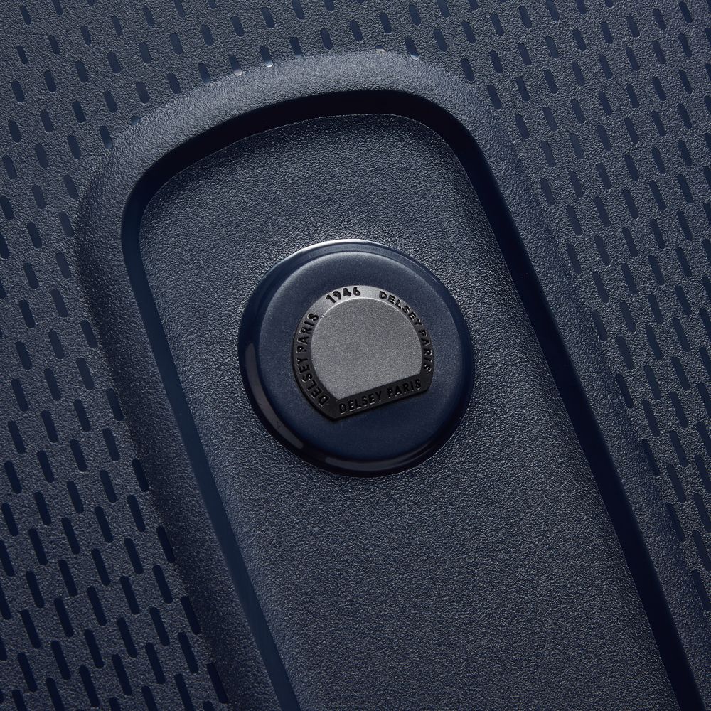 Rigid cabin suitcase Blue