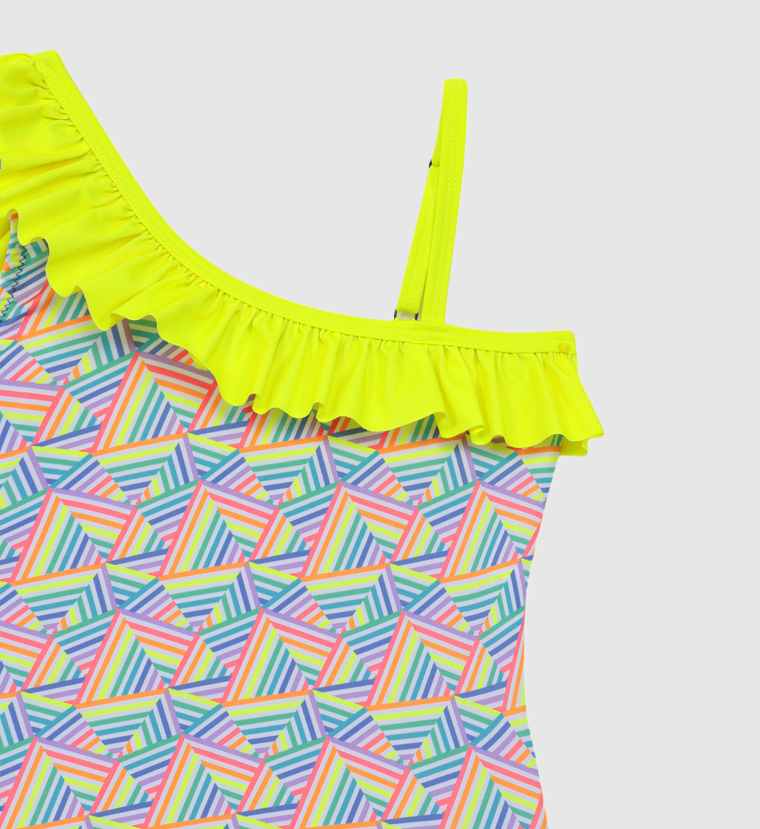 One-piece swimsuit - rainbow mountains GILI'S Multicolored