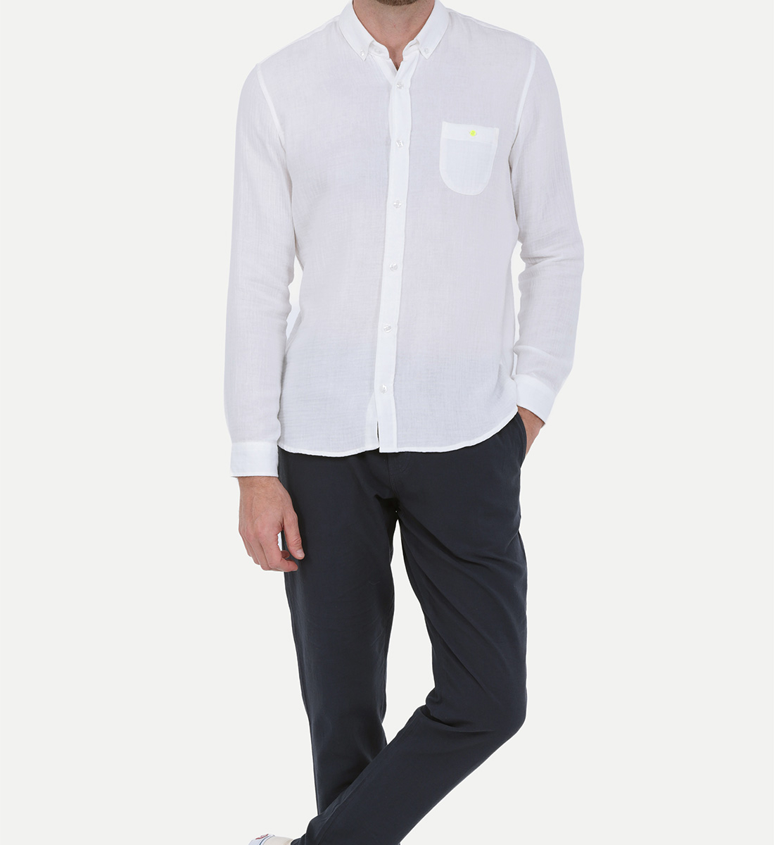 Cotton gauze shirt GILI'S White