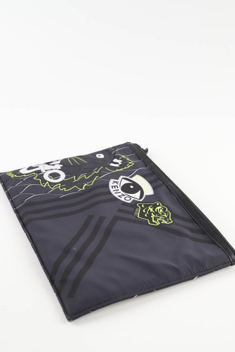 Clutch bag KENZO - SECONDE MAIN Black