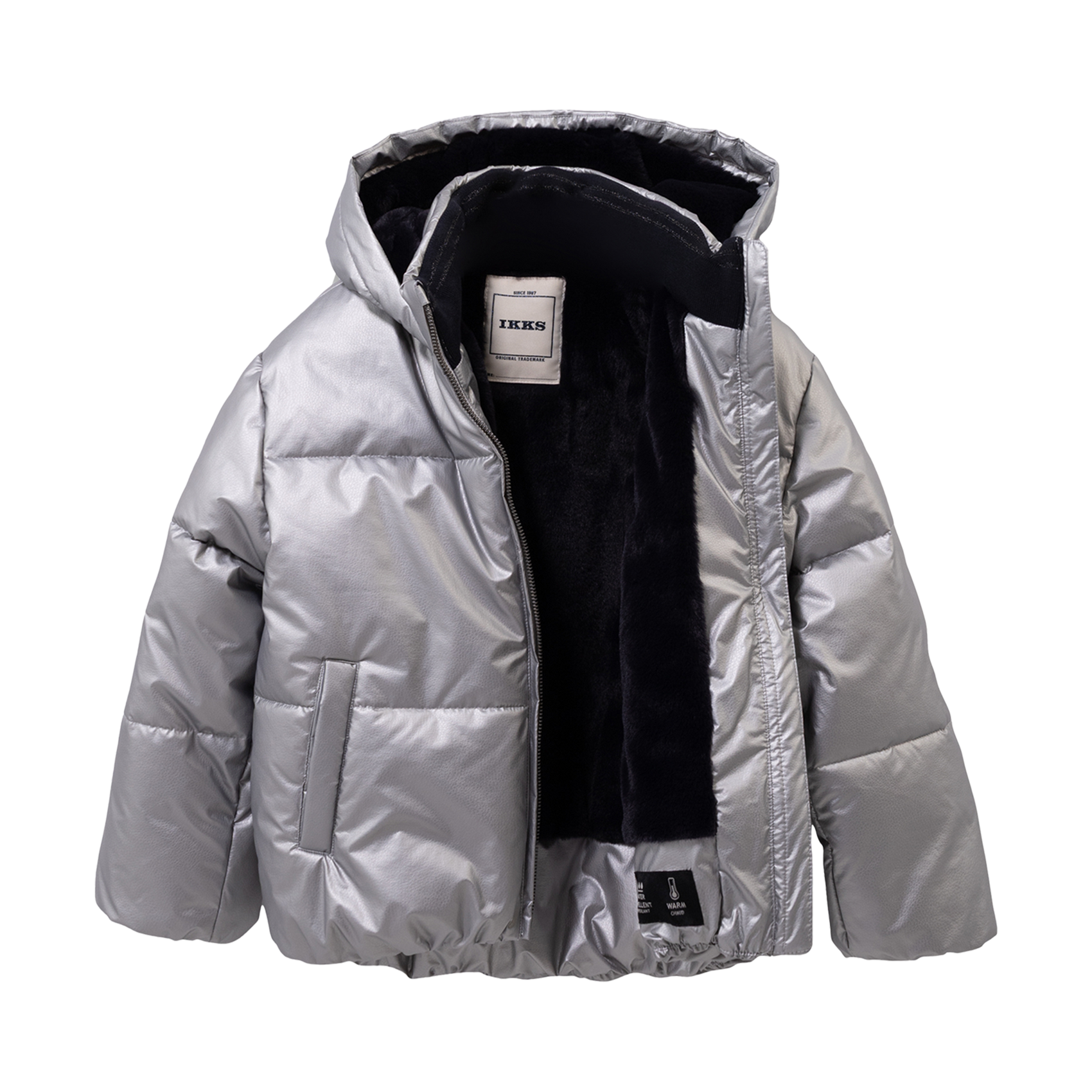 Doudoune à capuche  IKKS JUNIOR Argent