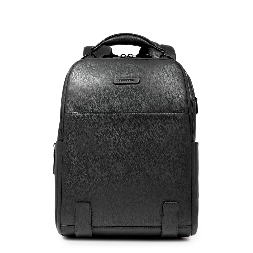 Customizable 14-inch laptop backpack PIQUADRO Black