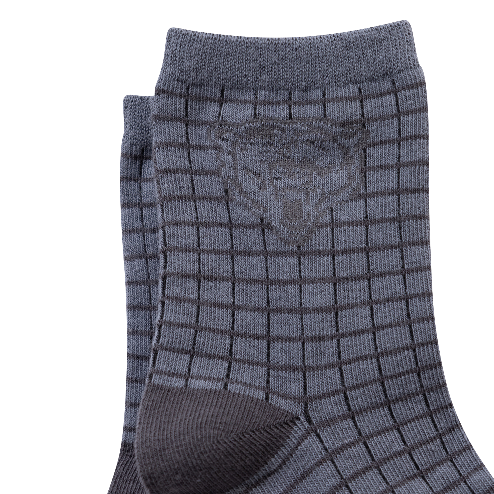 Lot de 3 paires de chaussettes en coton mélangé imprimé IKKS JUNIOR Kaki