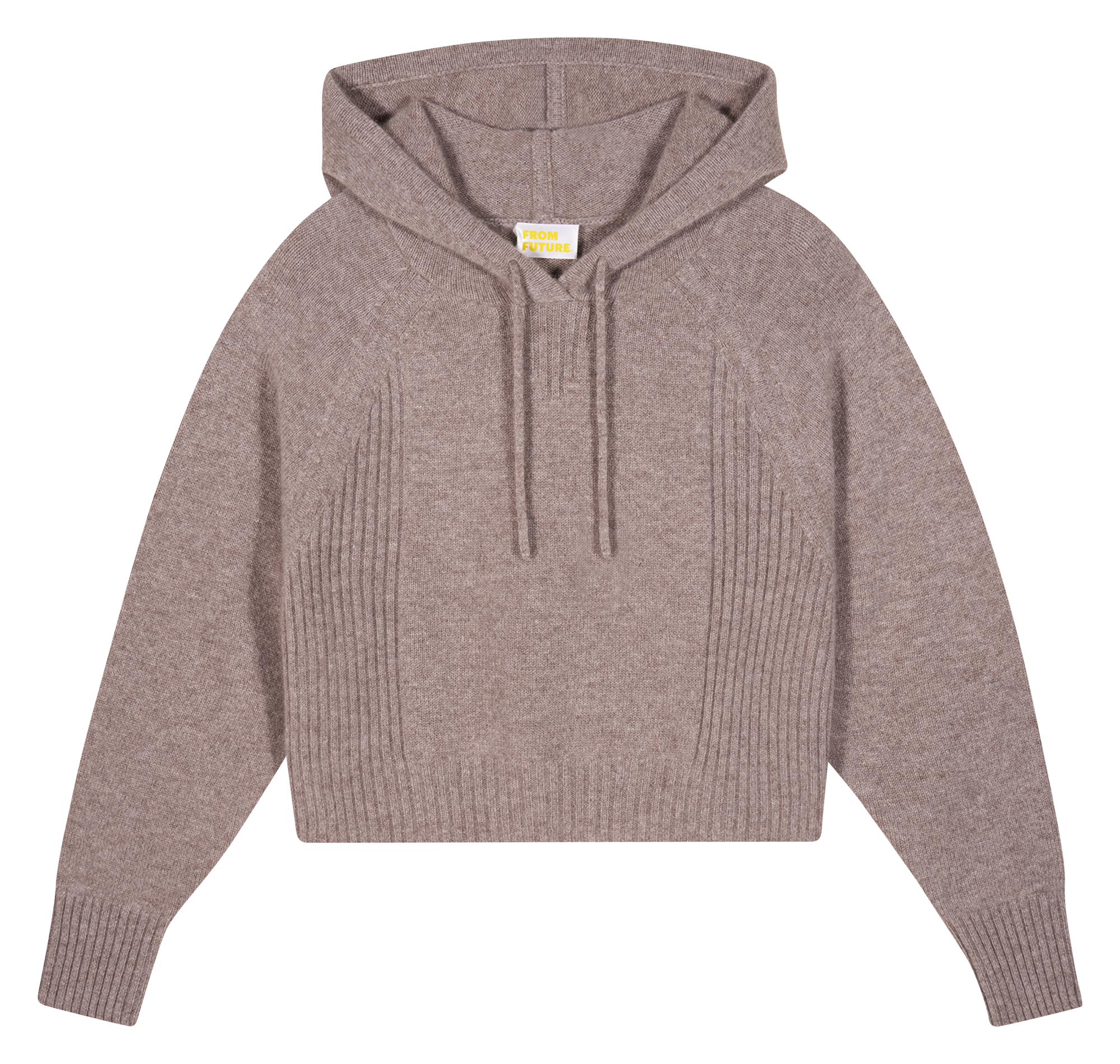 Oversized cashmere hoodie FROM FUTURE Beige