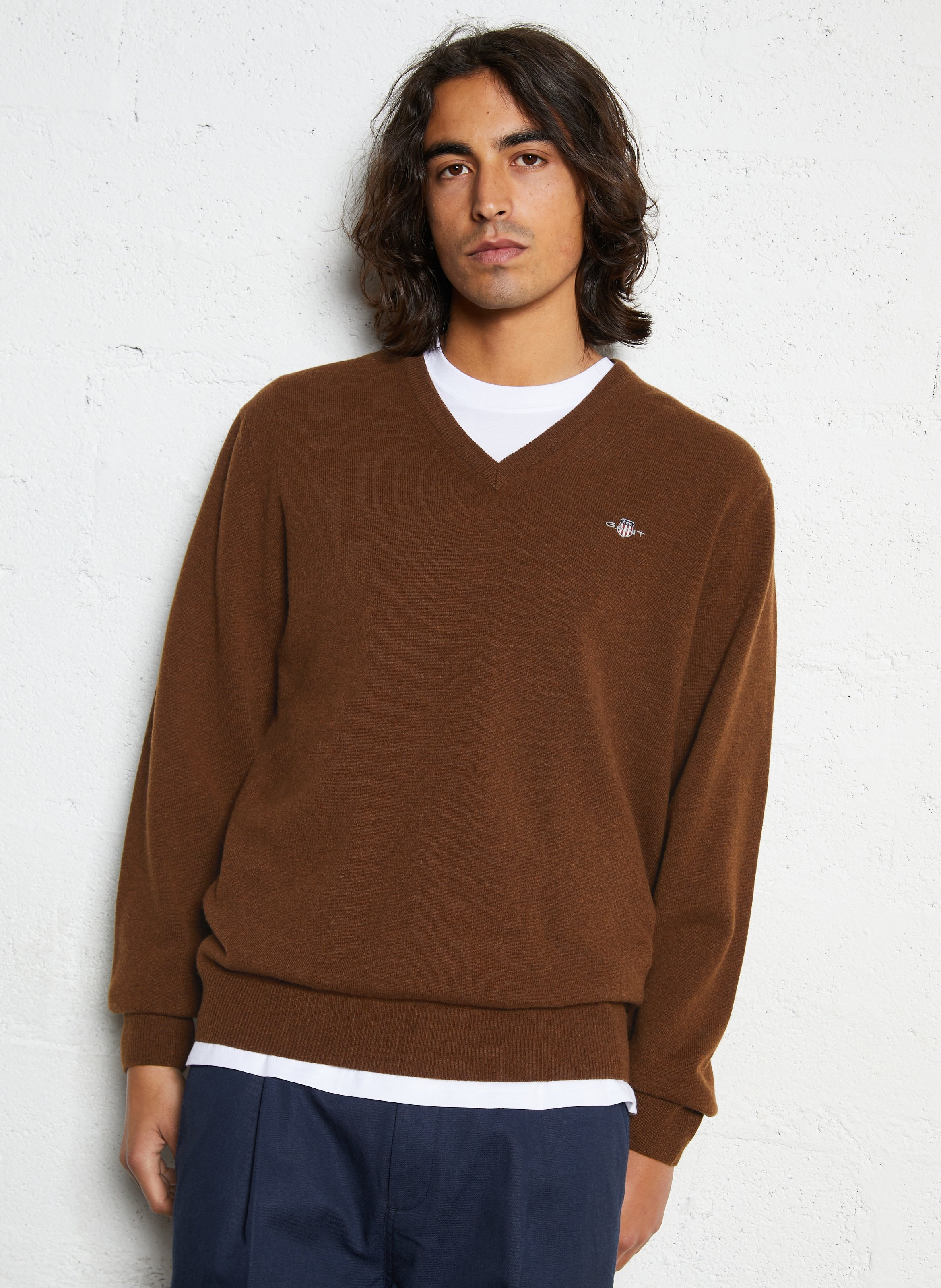 Wool V-neck sweater GANT