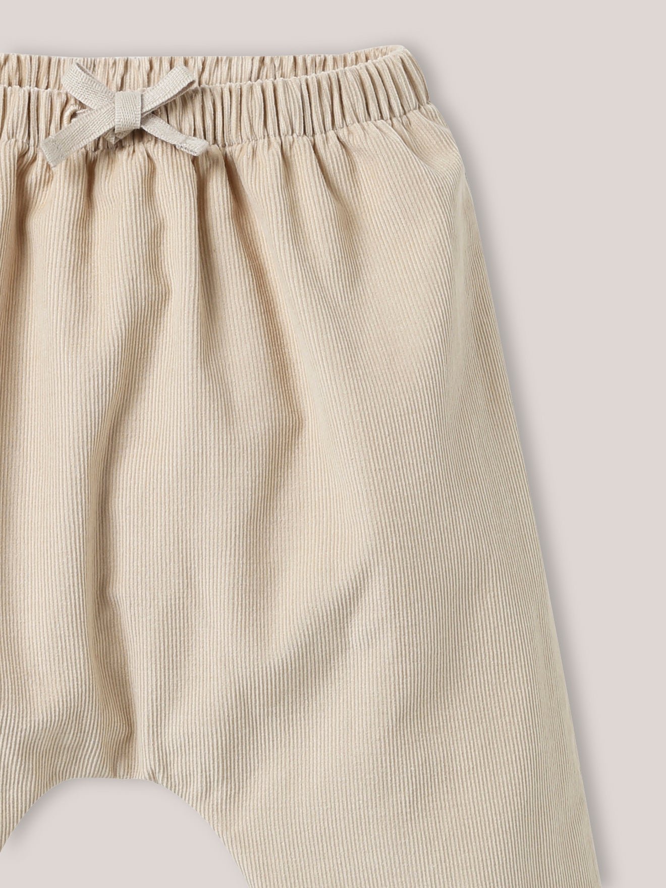 Velvet harem pants CYRILLUS Beige