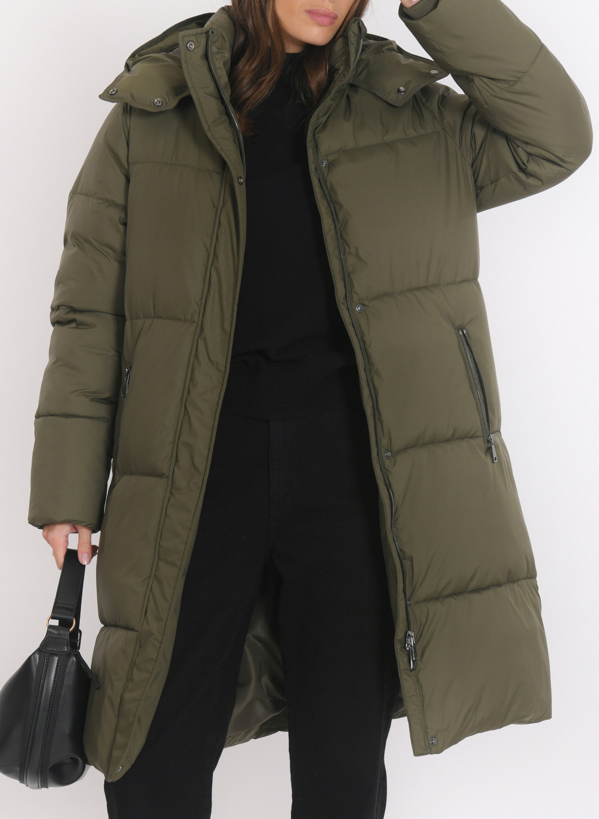 Doudoune à capuche oversize KOOKAI Kaki