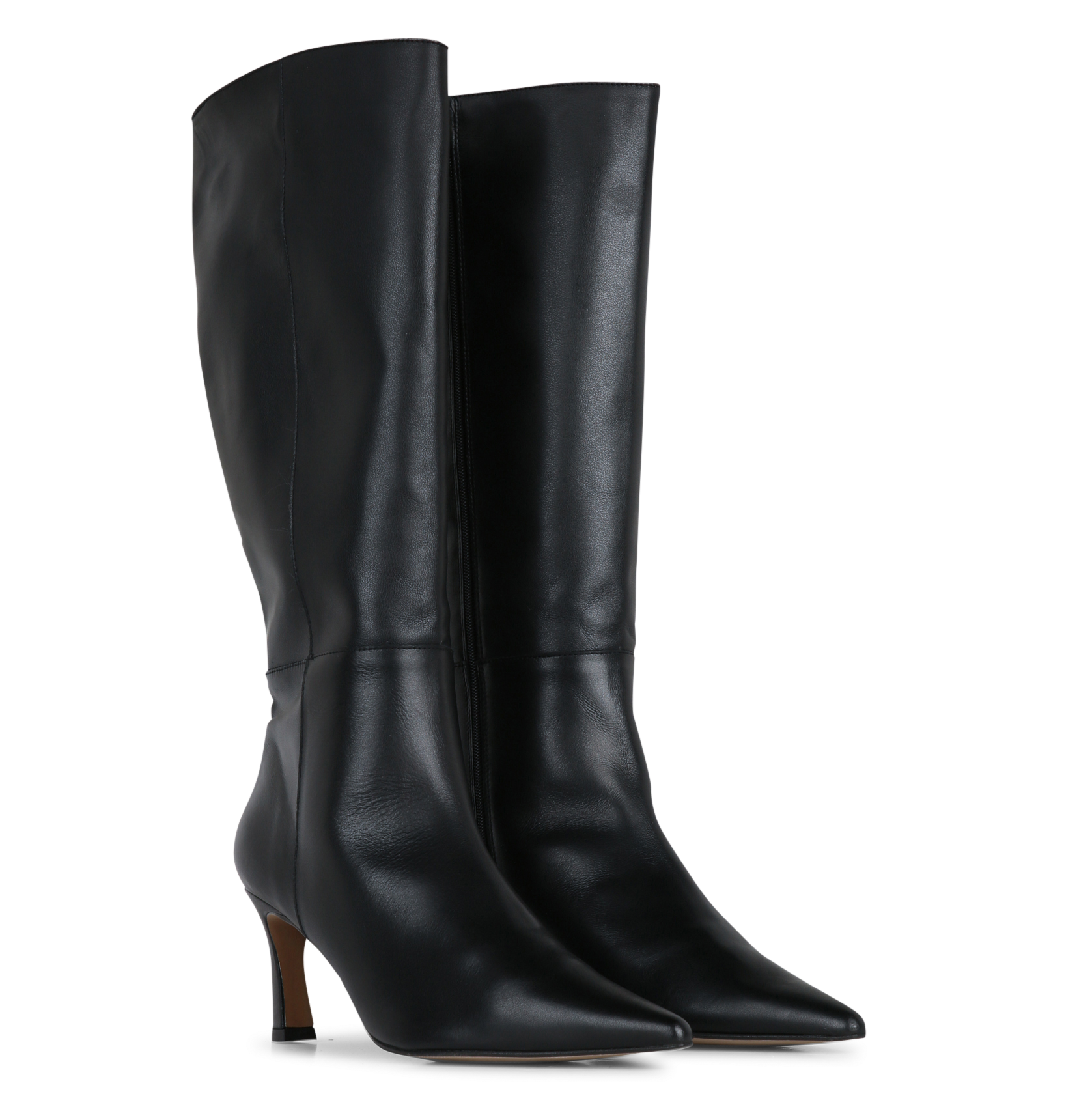 Ary leather boots ANGEL ALARCON Black