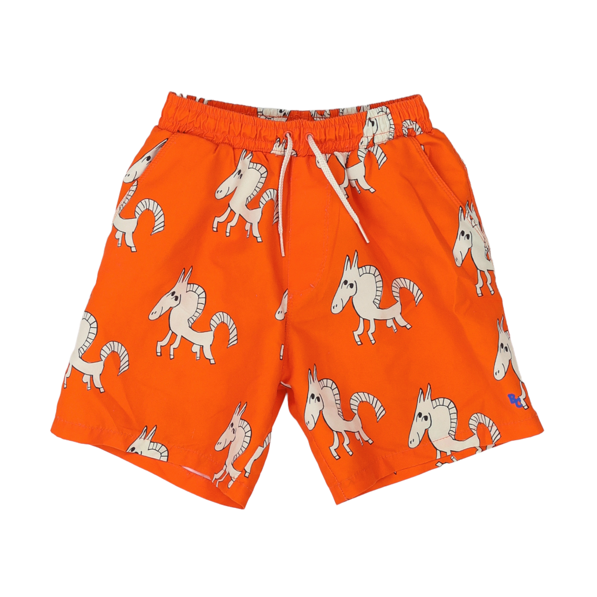 Orange kids swim shorts - 5 years BOBO CHOSES - Seconde Main Orange
