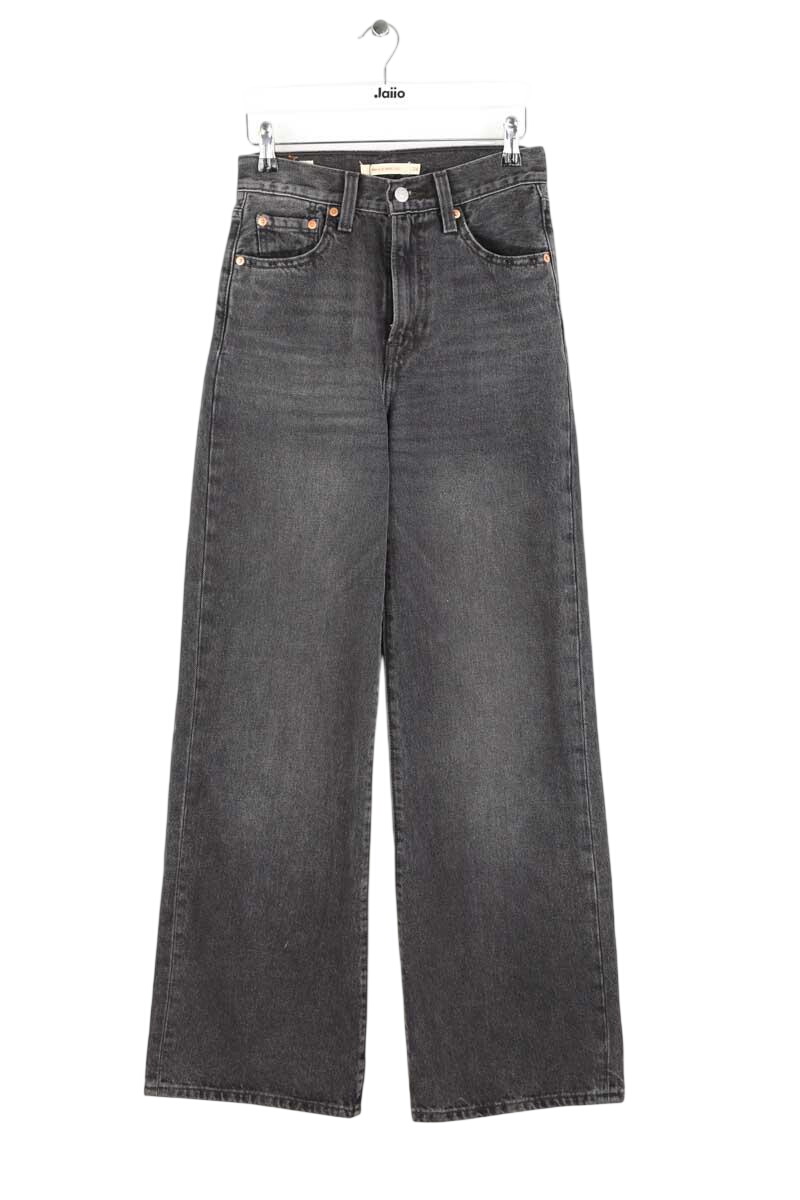 Straight cotton-blend pants LEVI'S - Seconde main Black