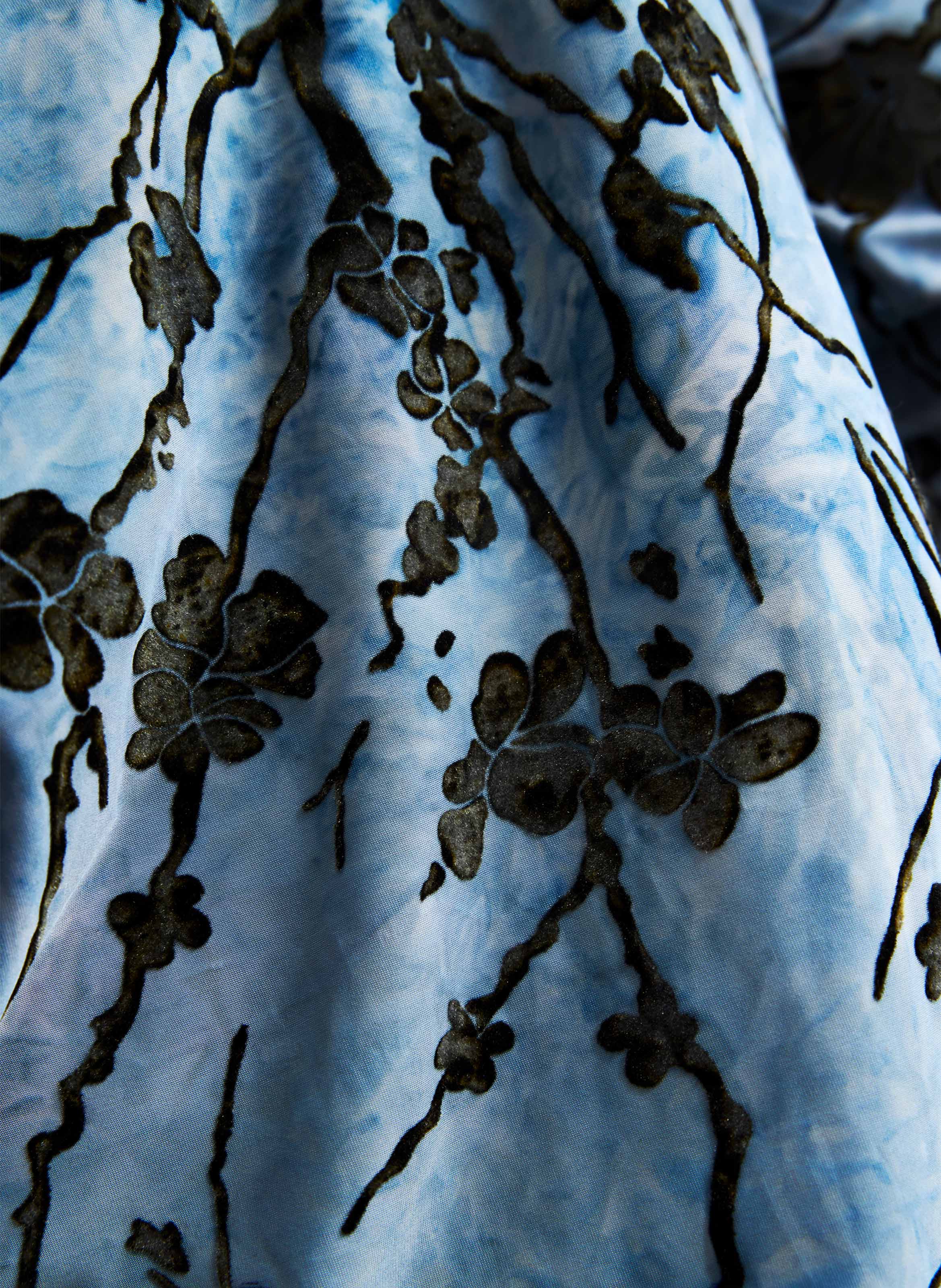 Tailliertes Hemd mit klassischem Kragen DESIGUAL Blau