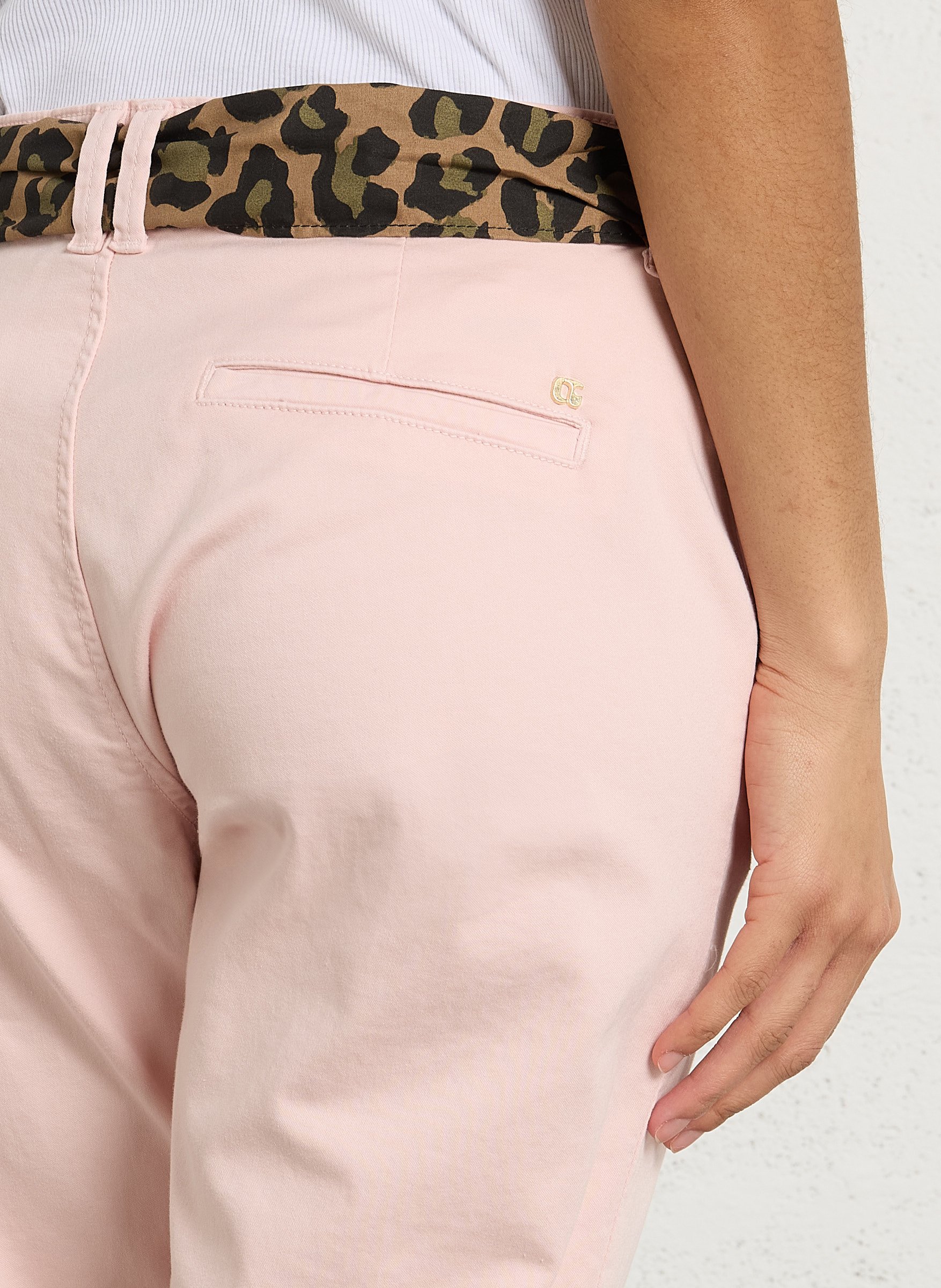 Cotton-blend bucket hat LE TEMPS DES CERISES Blue