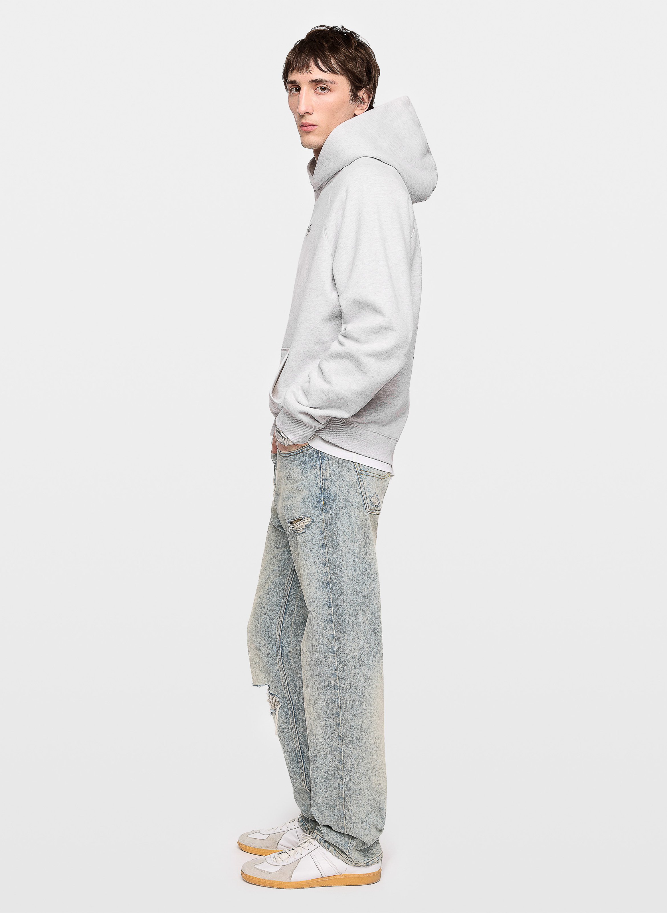 Cotton-mix round-neck sweatshirt ZADIG&VOLTAIRE Grey