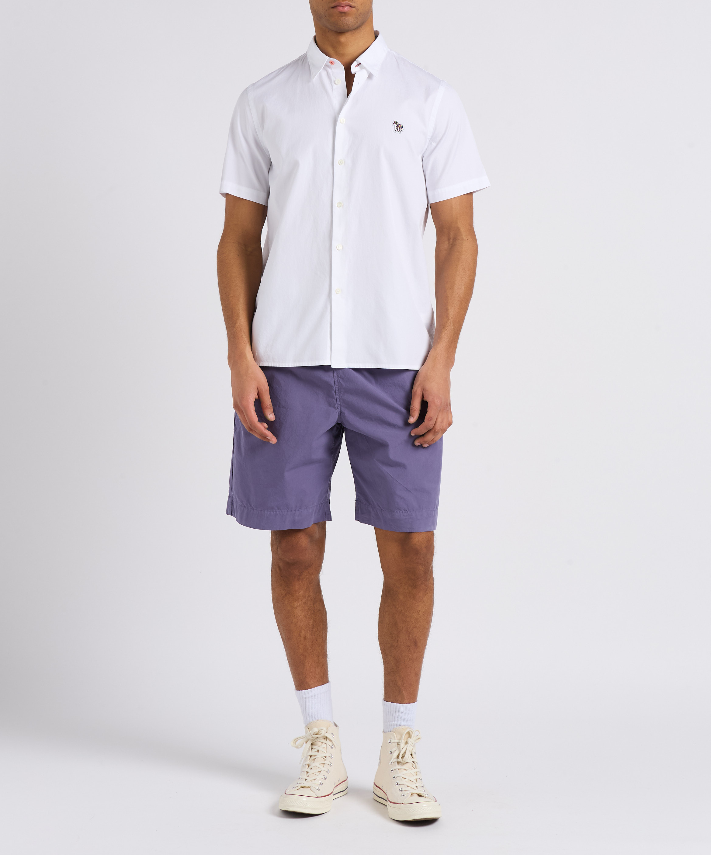 Organic cotton swim shorts PAUL SMITH Purple