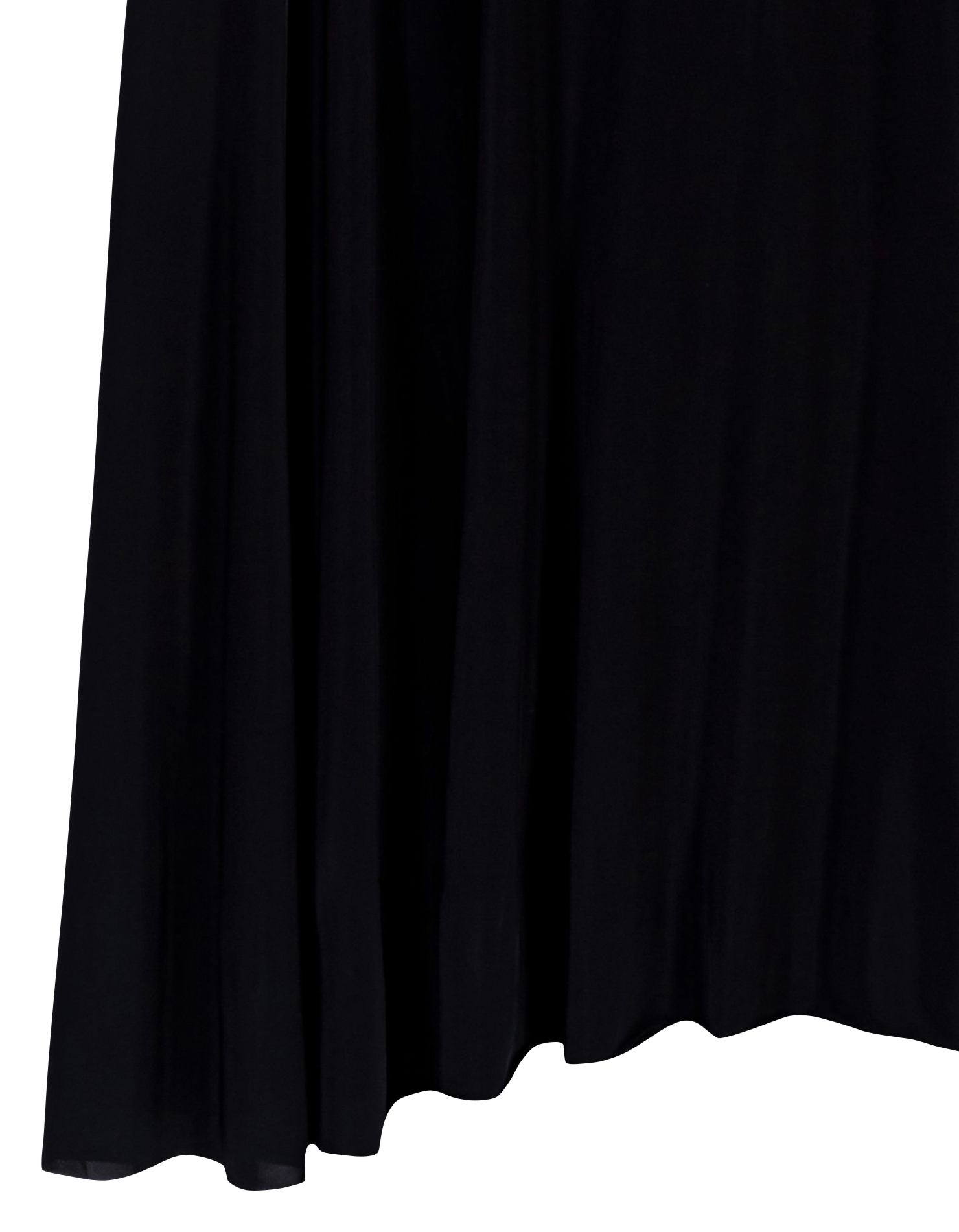 Robe longue fluide à découpe dos MAJE Noir