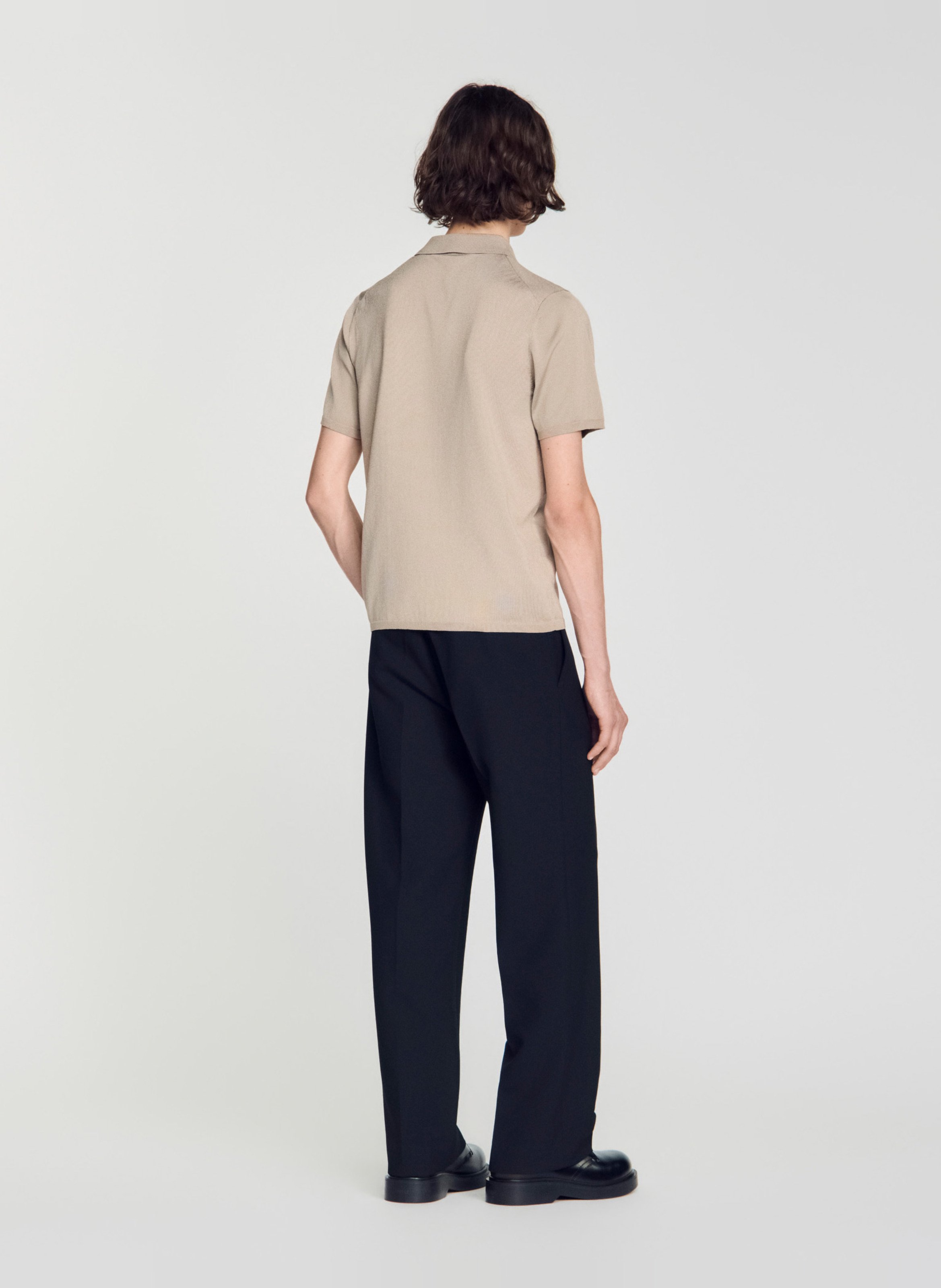 Polo regular fit  | Beige SANDRO Homme