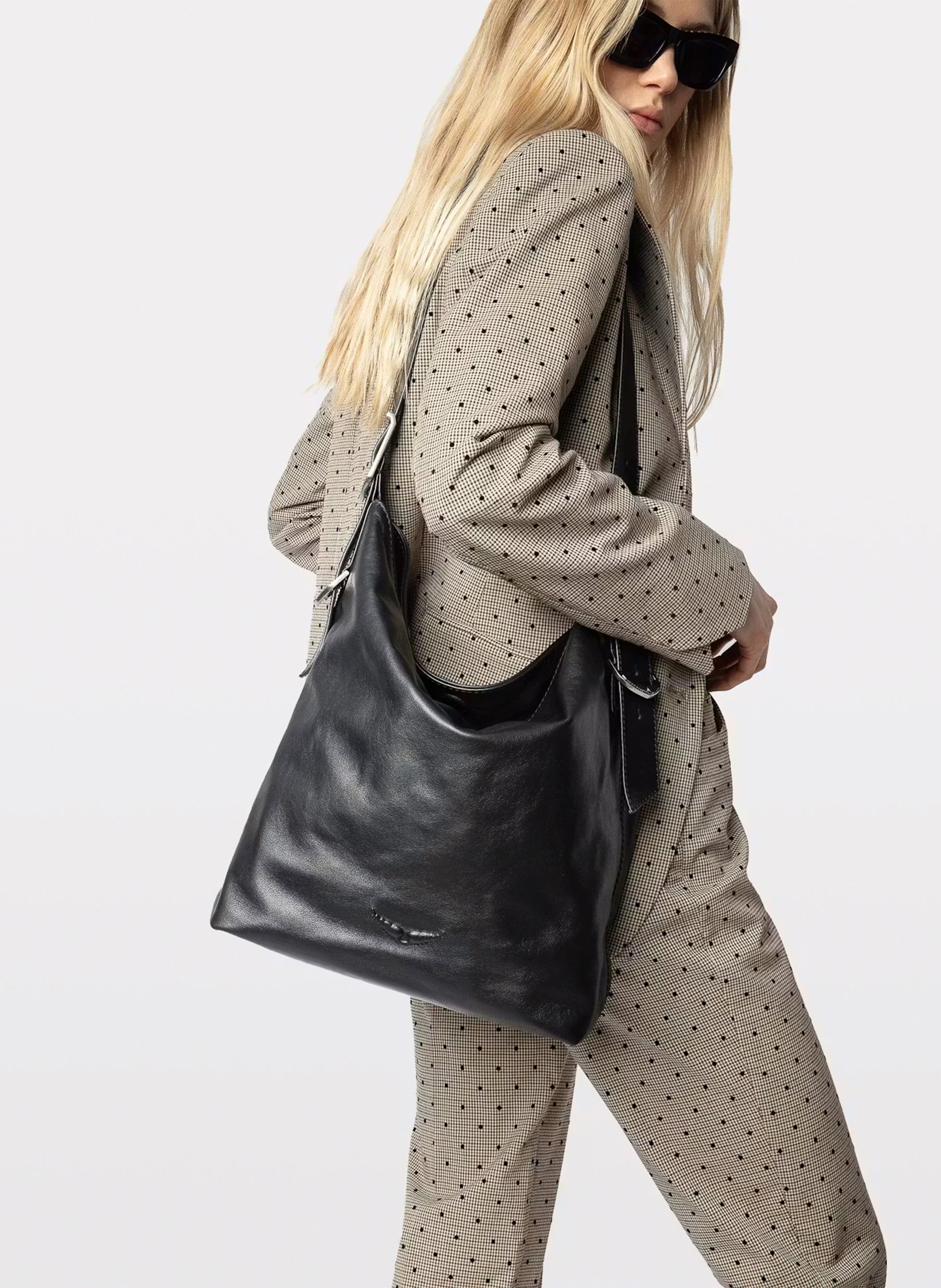 Leather tote bag ZADIG&VOLTAIRE Black