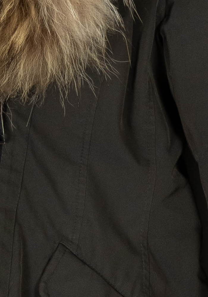 Padded jacket MONCLER - Seconde Main Green