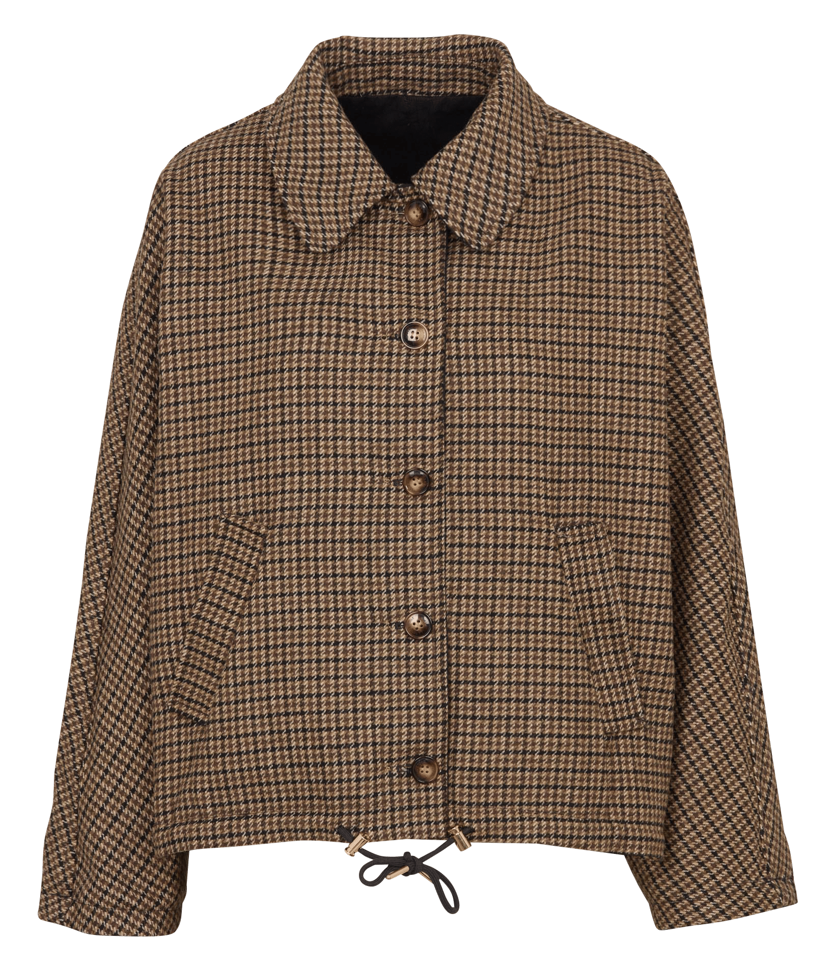 Parka col chemise en coton mélangé LA PETITE ETOILE Bleu