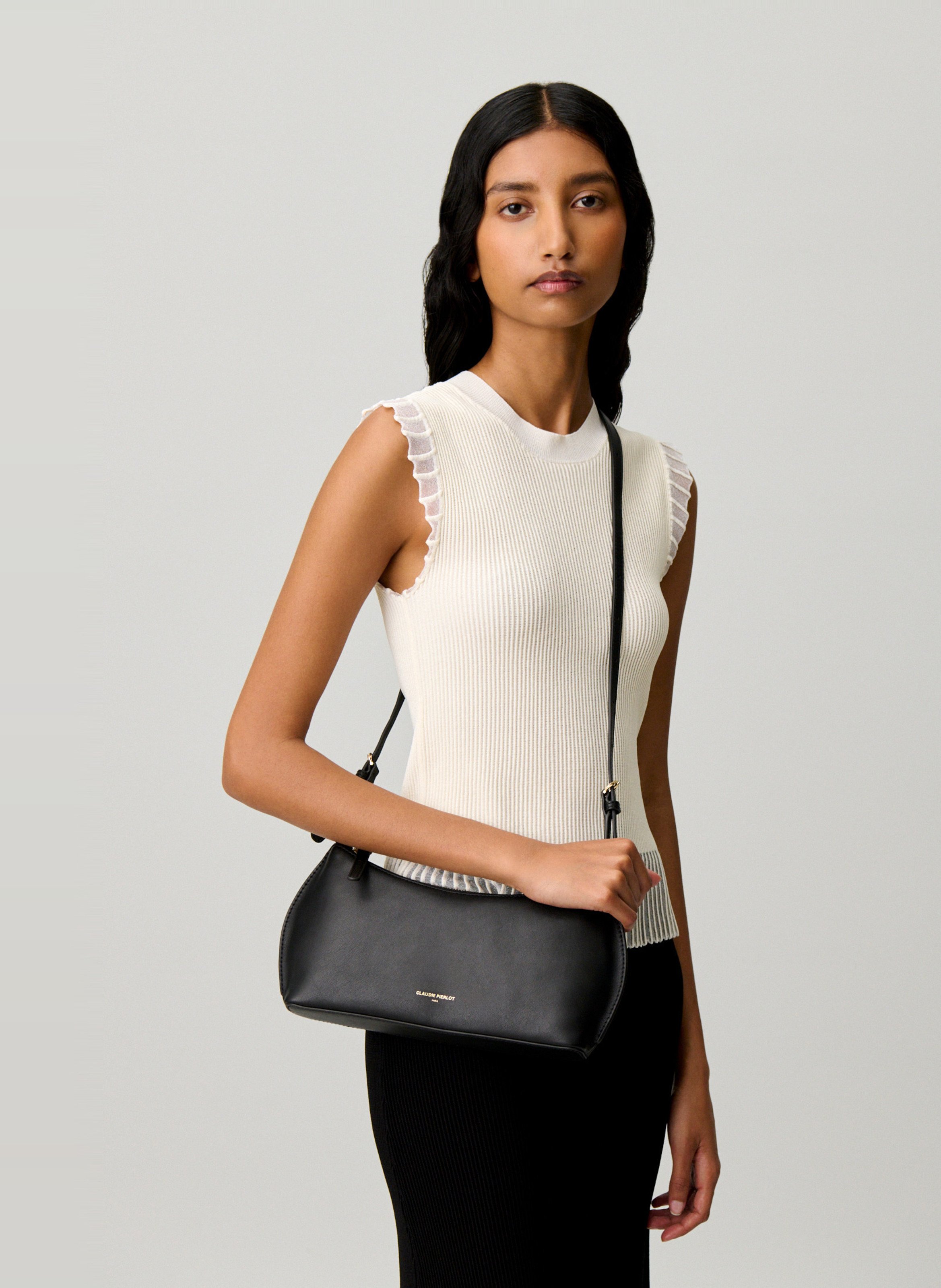 Sac porté épaule CLAUDIE PIERLOT Noir