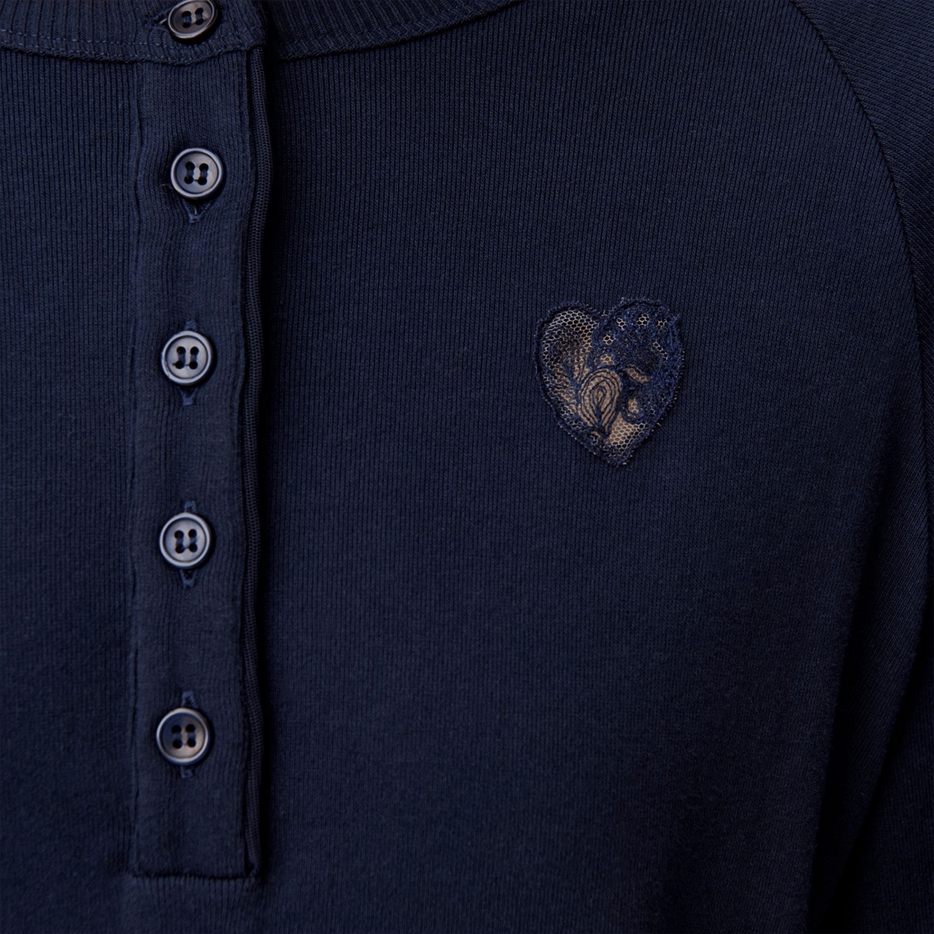 Rechte katoenen top CLAUDIE PIERLOT Blauw