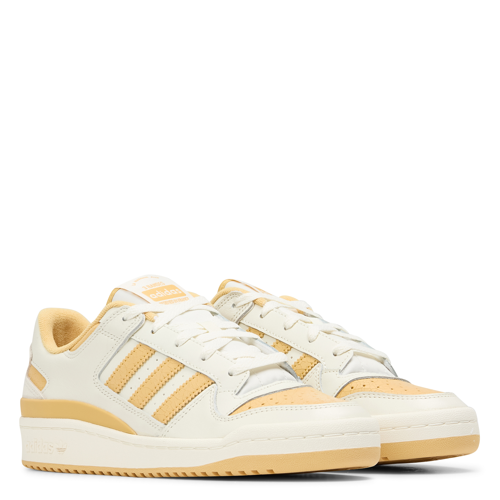 Sneaker aus geknacktem Leder ADIDAS Beige
