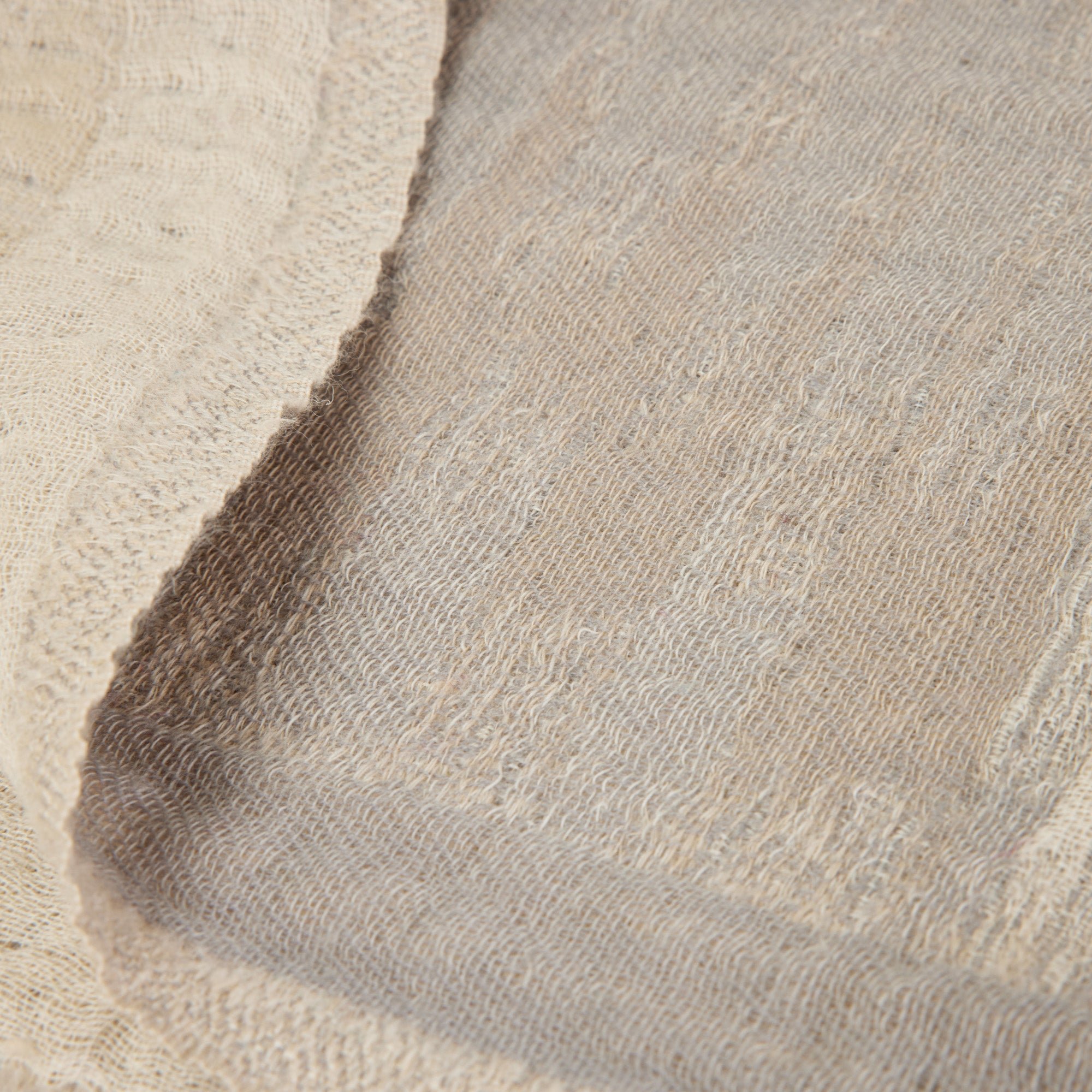 Plaid pure laine MADURA Beige