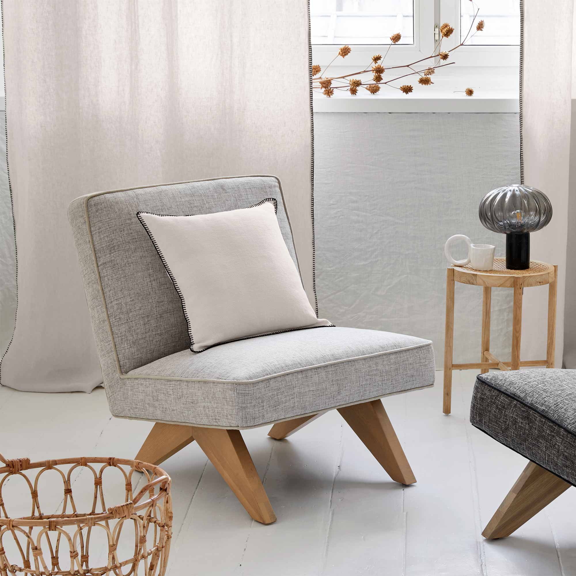 NINO - Curtain with gathering tape MADURA Beige