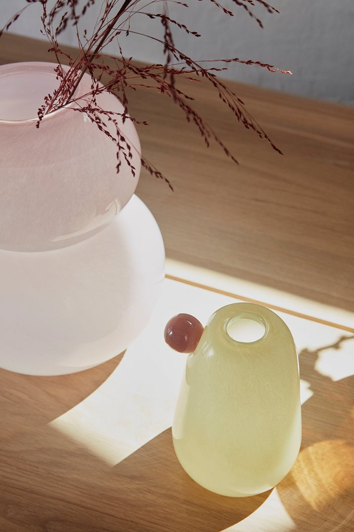 Glass vase OYOY LIVING DESIGN Pink