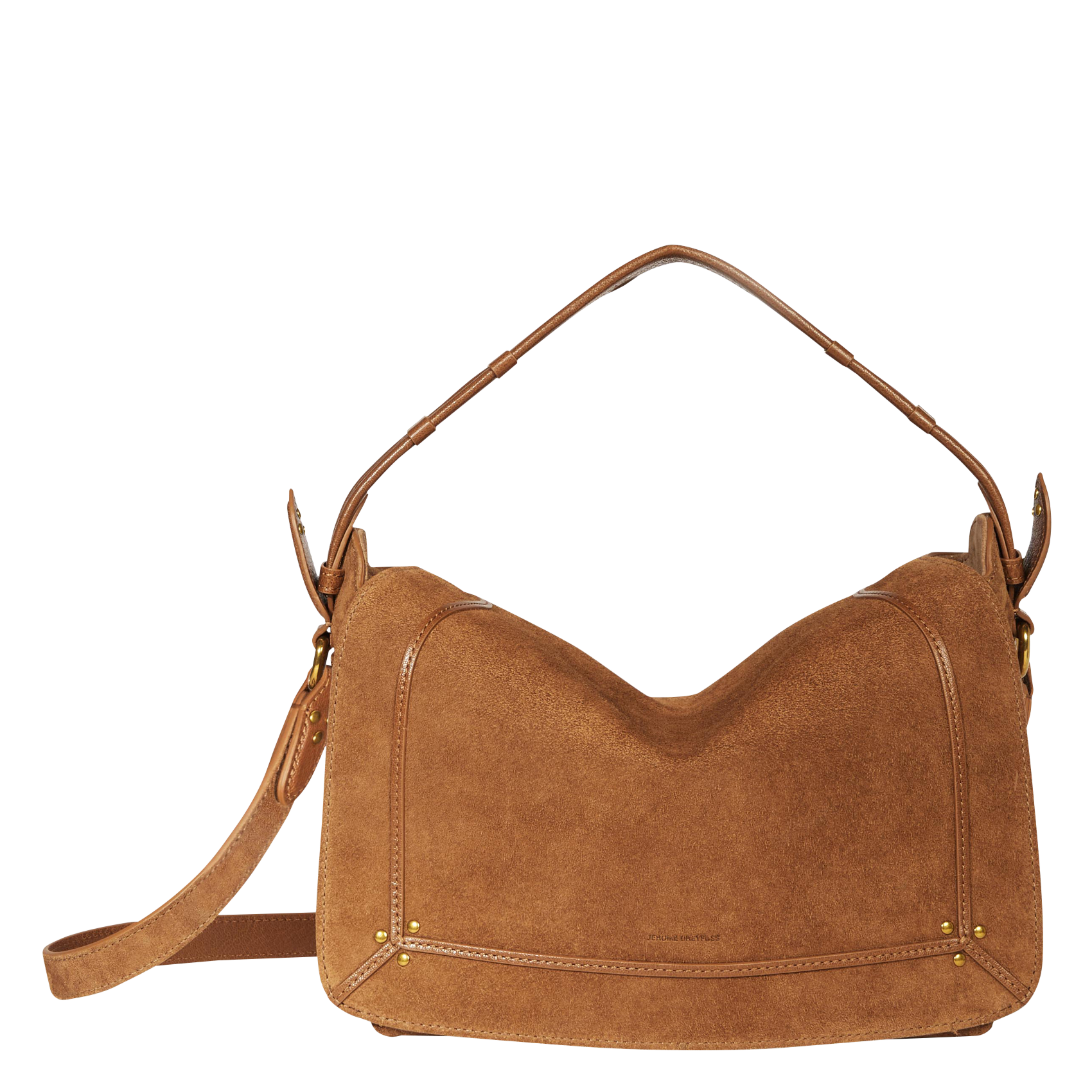 Sac bandoulière en cuir JEROME DREYFUSS Marron