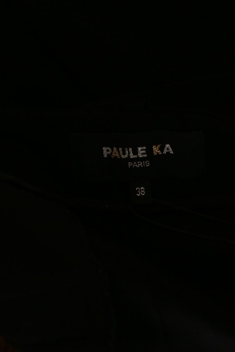 Cotton chinos PAULE KA - Seconde main Black