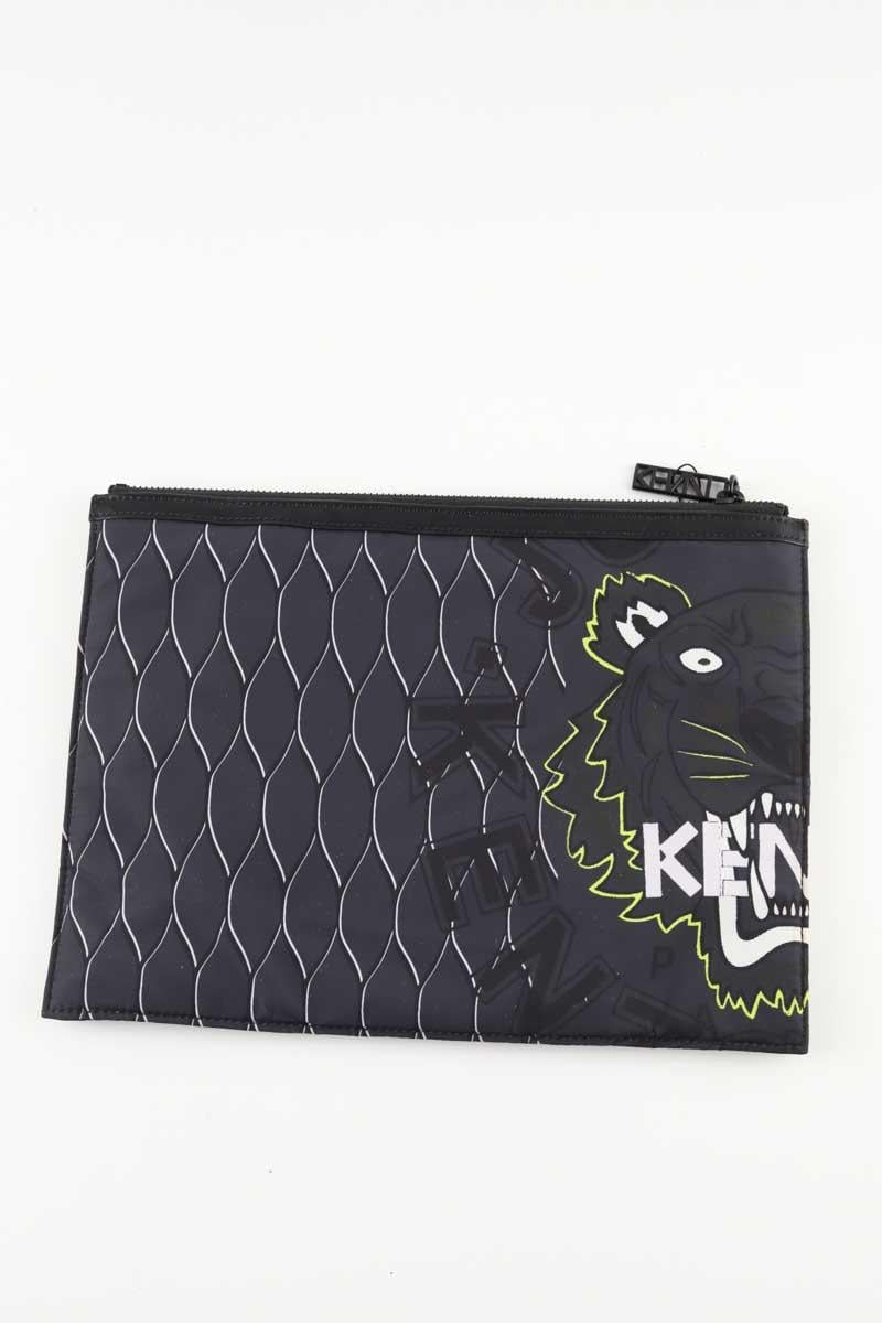 Clutch bag KENZO - SECONDE MAIN Black