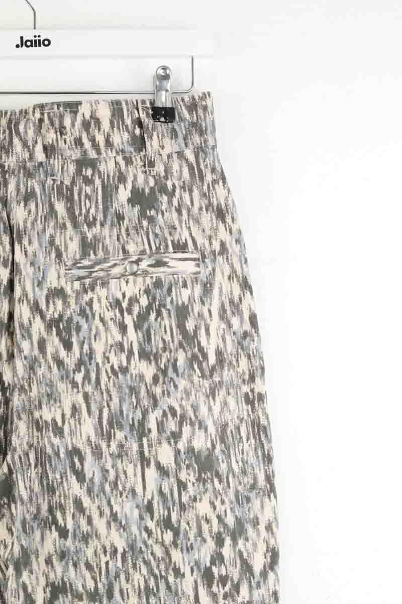 Slim-fit cotton cargo pants ISABEL MARANT ÉTOILE - SECONDE MAIN Multicolored