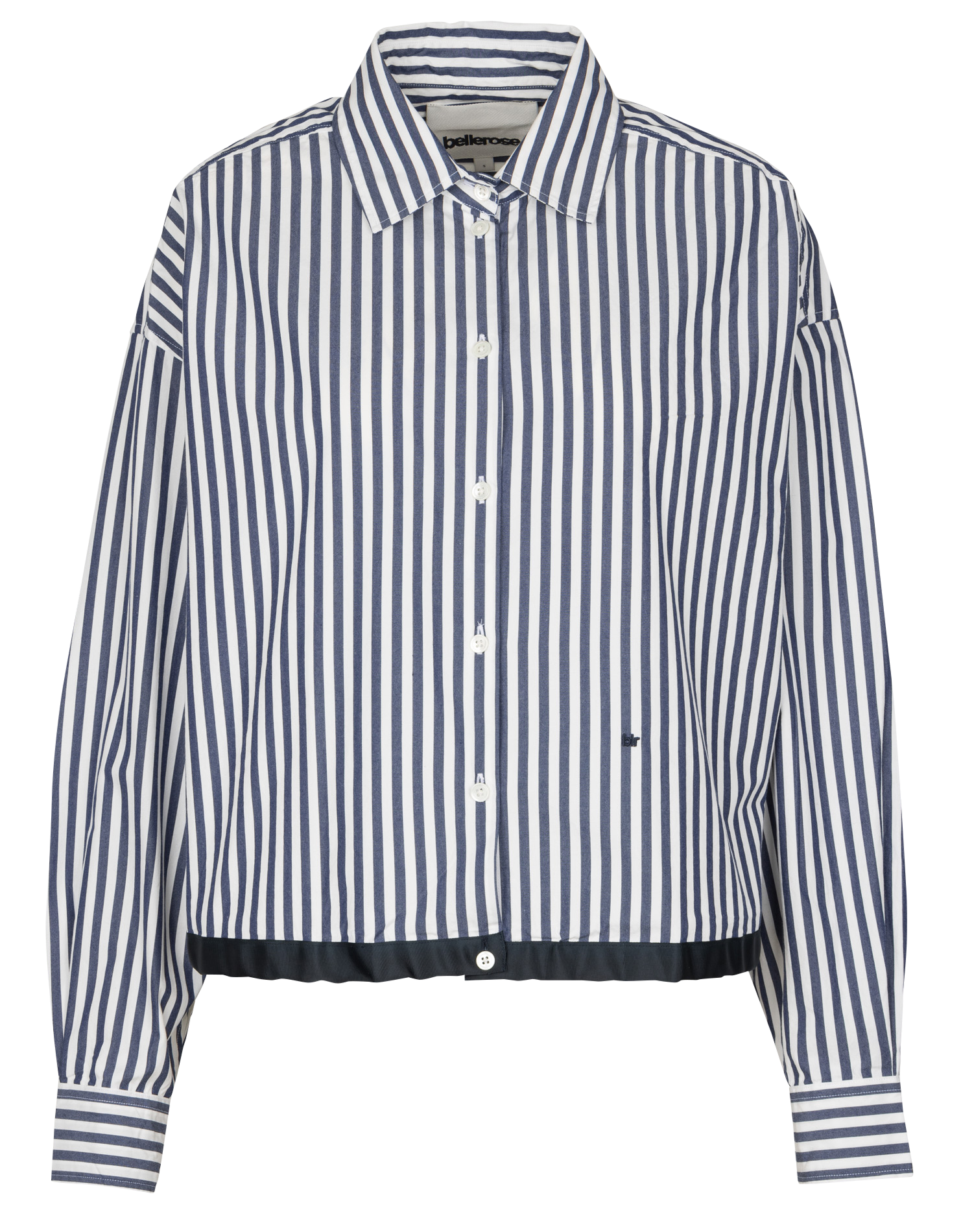 Katoenen oversized blouse BELLEROSE Blauw