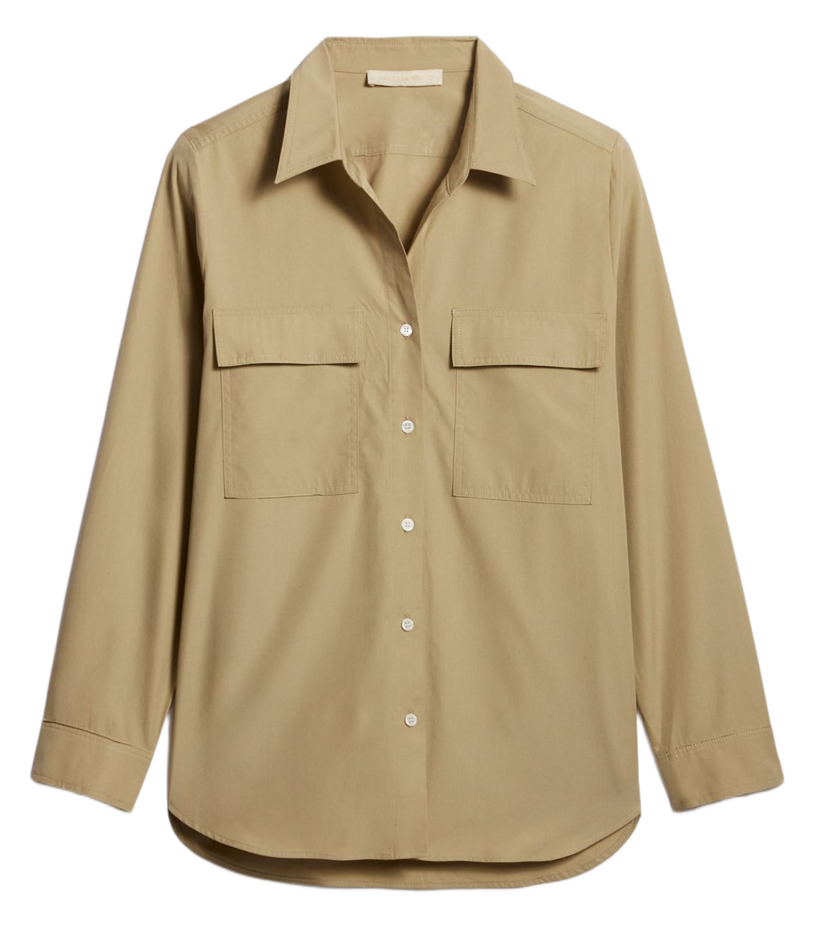 Chemise oversize en coton VANESSA BRUNO Vert