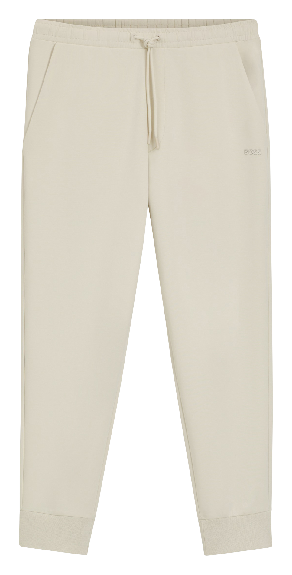 Printed cotton sweatpants  Blanc